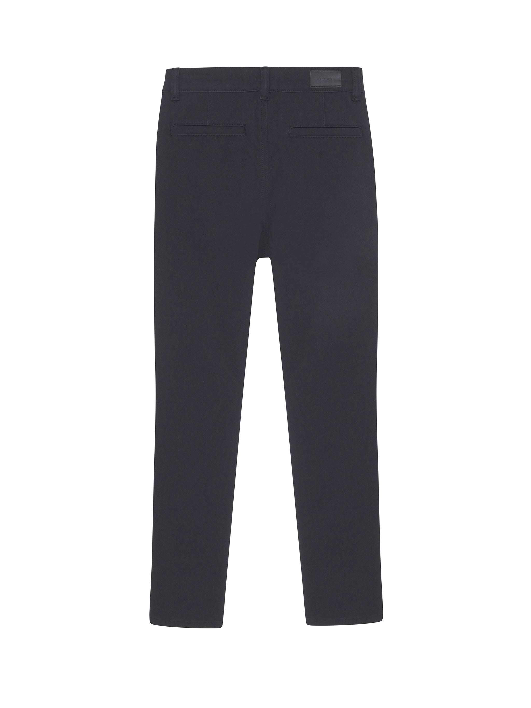 Black pants on a white background