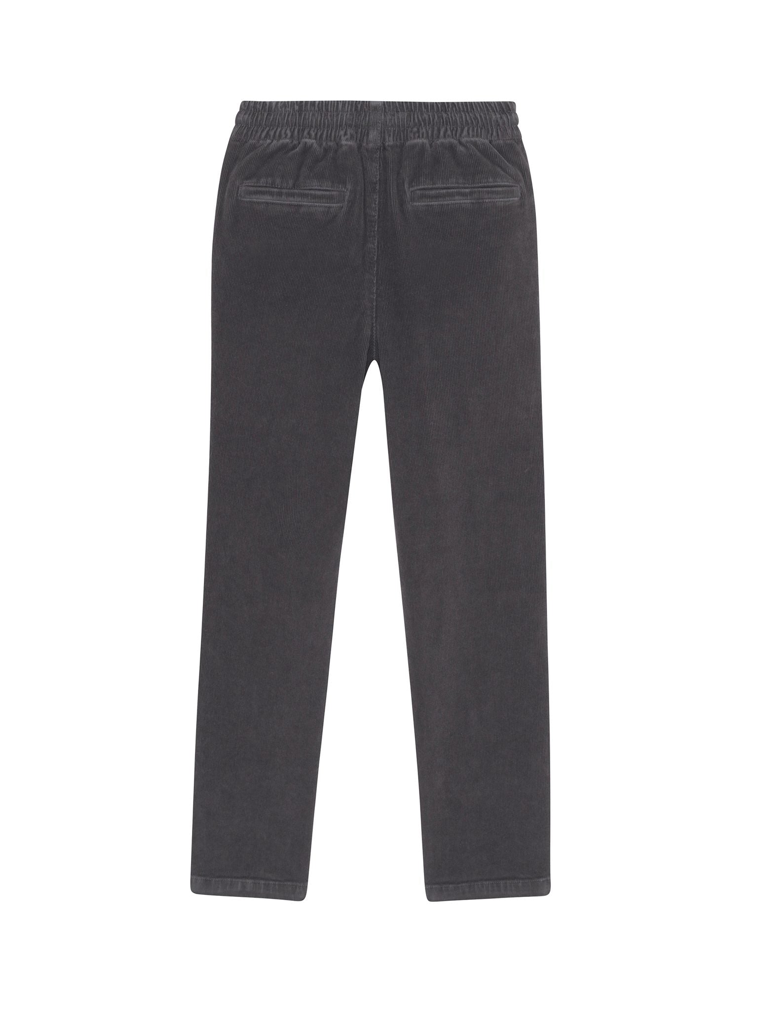 DL1961 Kids boys' Quentin joggers in Graphite, ghost product image, back view