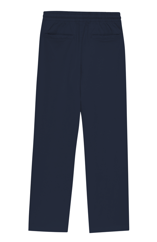 Black sweatpants on a white background