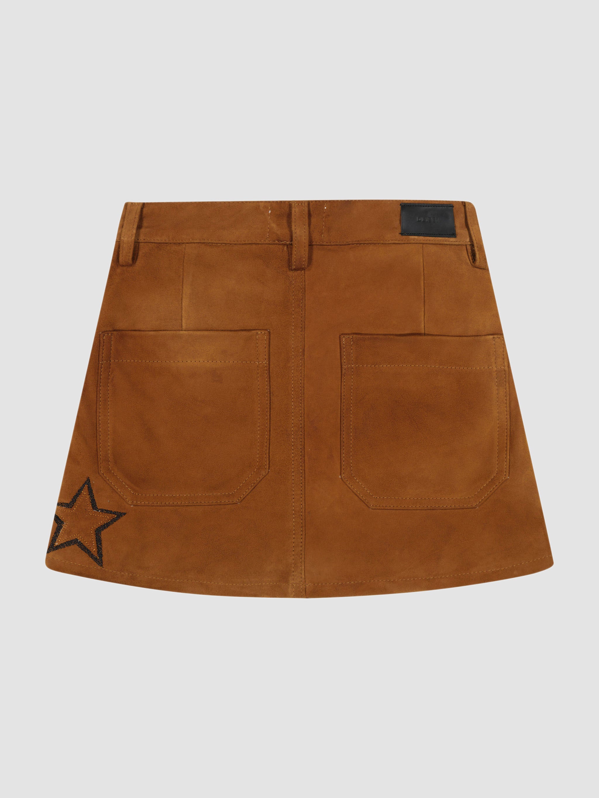 Jenny Mini Skirt | Star Suede