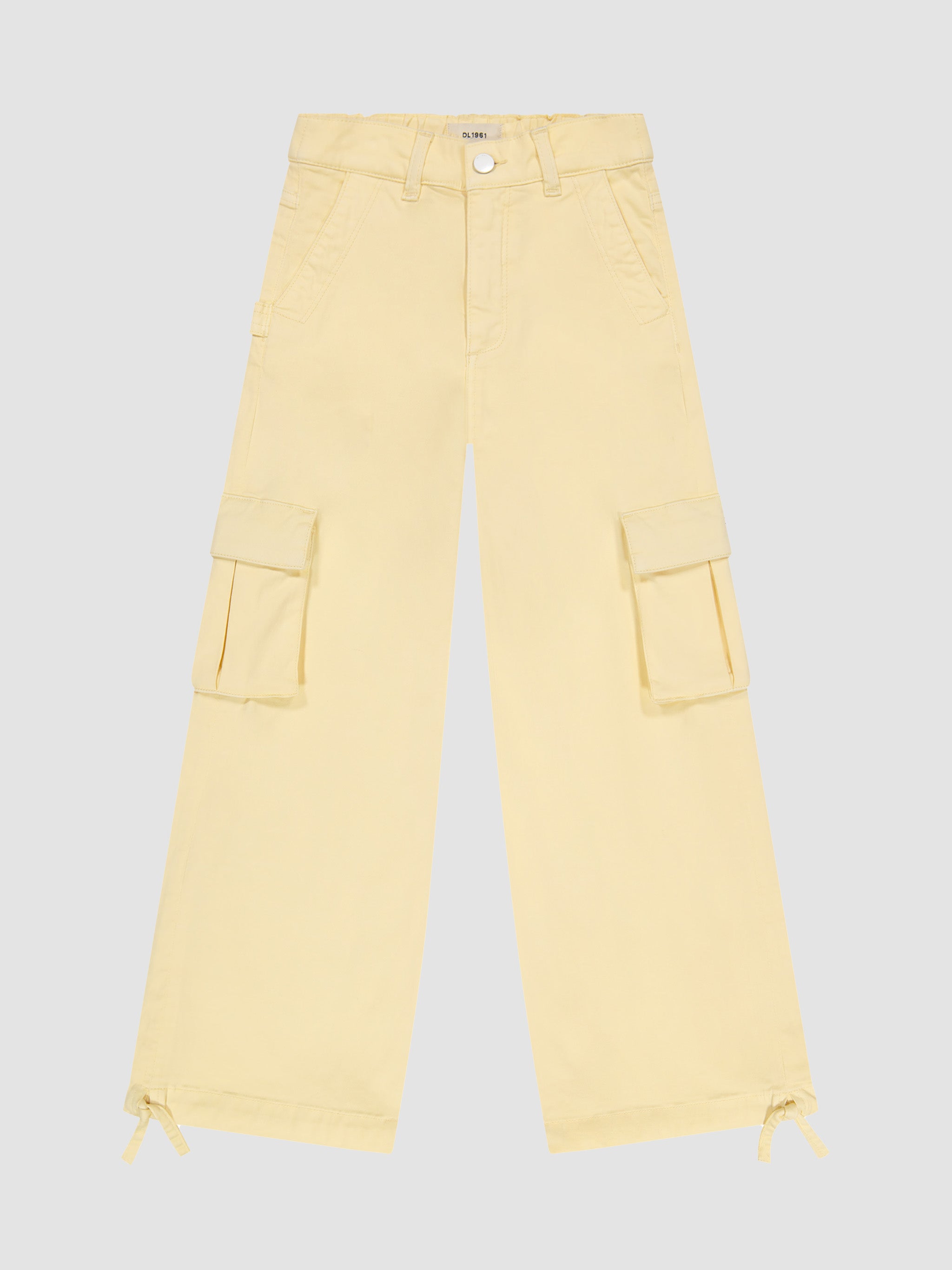 Girl's Yellow Twill Pants