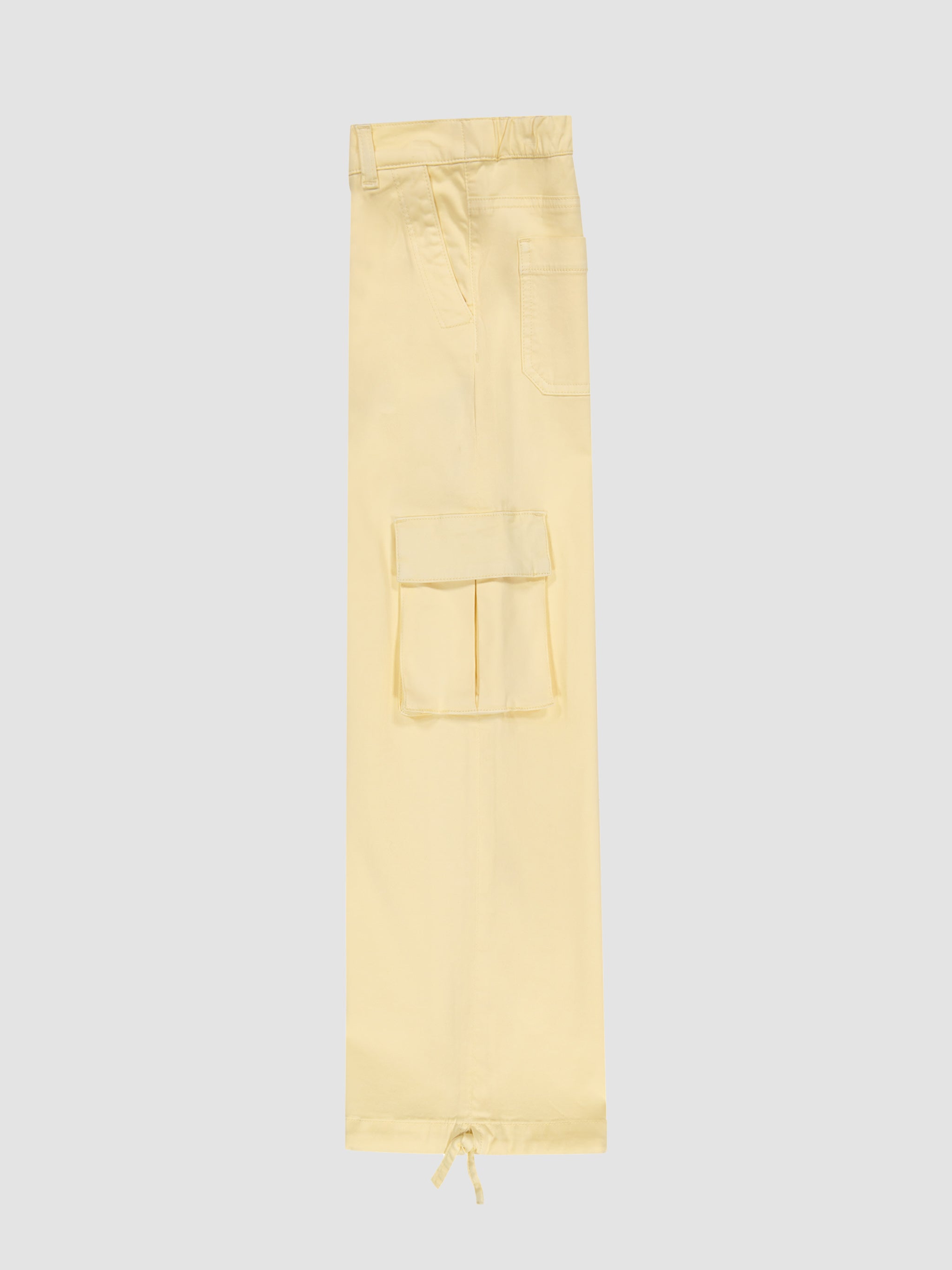 Girl's Yellow Twill Pants