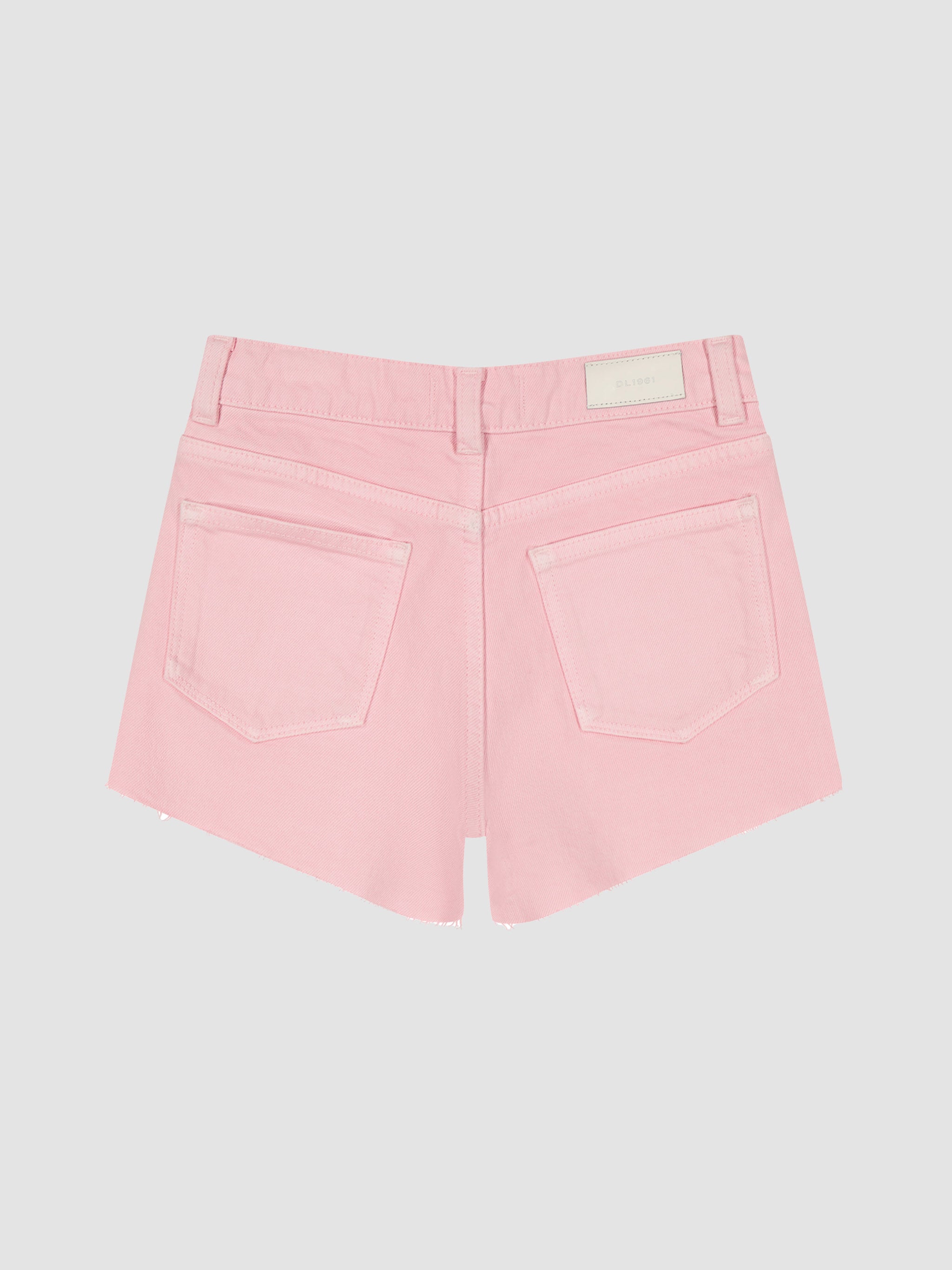 Lucy Shorts High Rise Shell Pink DL1961 Premium Denim