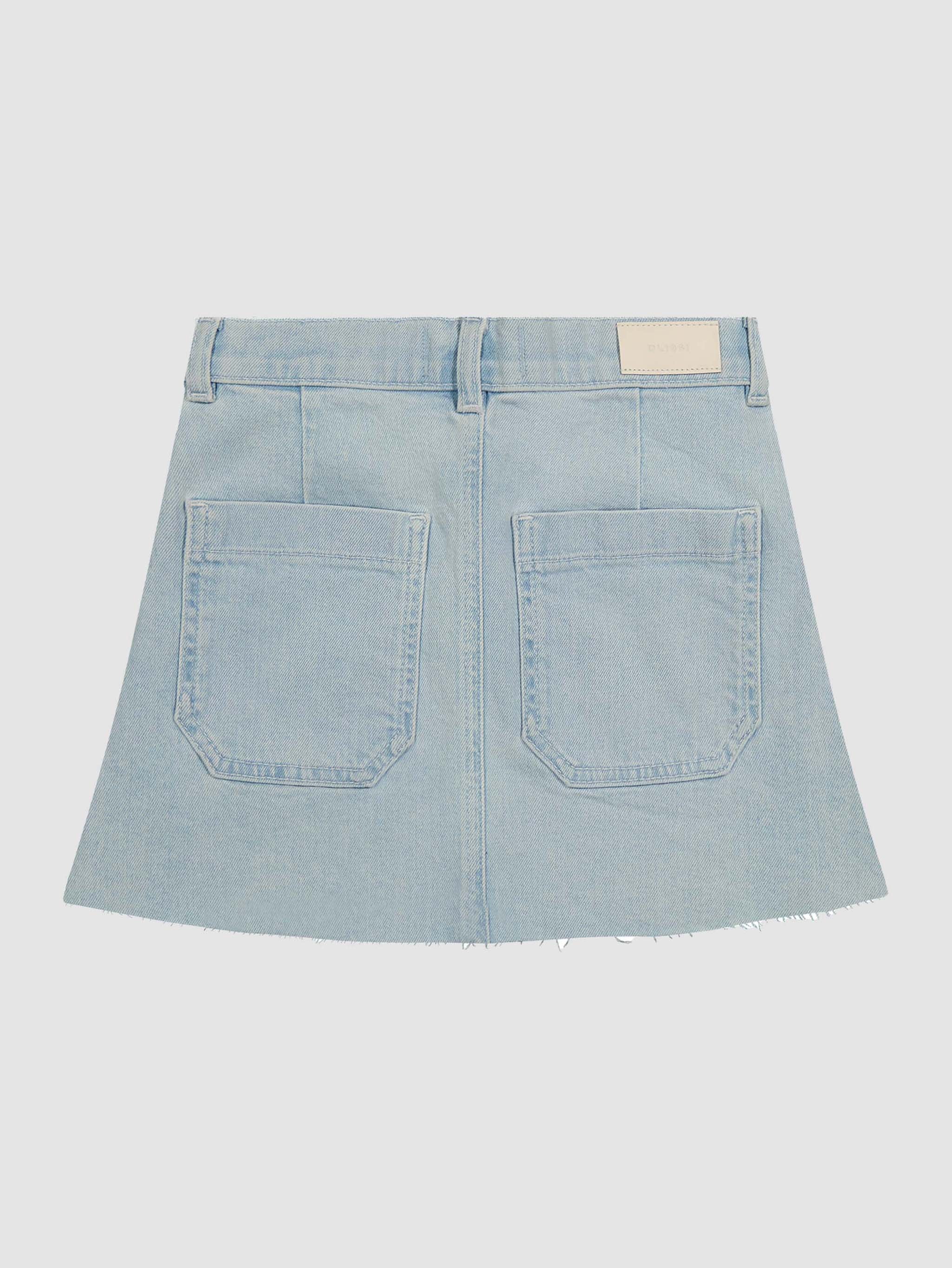 Girl's Blue Denim Skirt