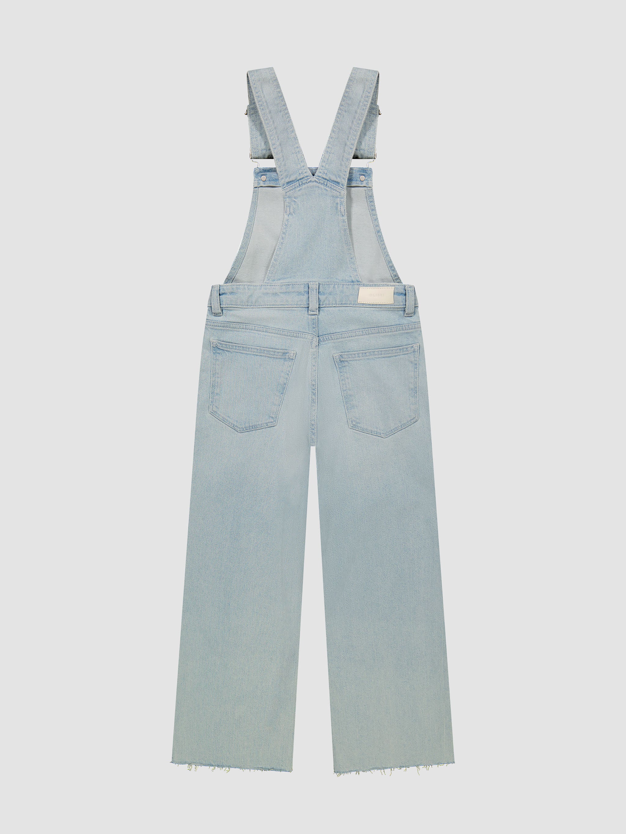 Girl's Blue Denim Overalls