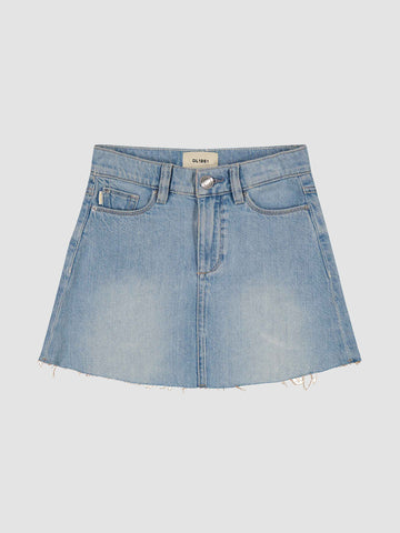 Jenny Mini Skirt | Lakefront | DL1961 Premium Denim