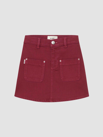 スカート andmary Jenny denim mini skirt S ANDMARY】Jenny denim mini skirt