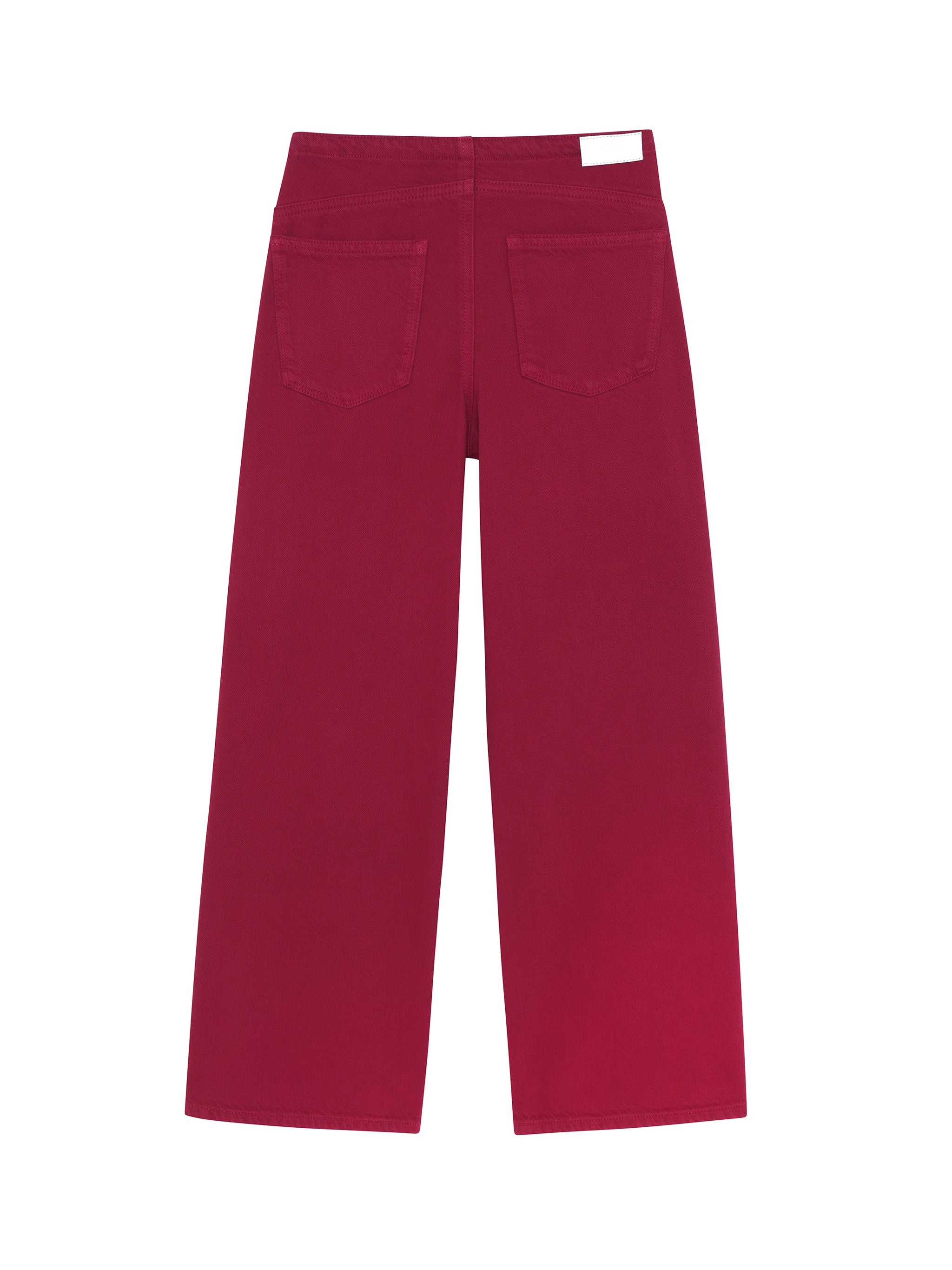 Frankie Low-Slung Wide Leg Jeans | Rouge