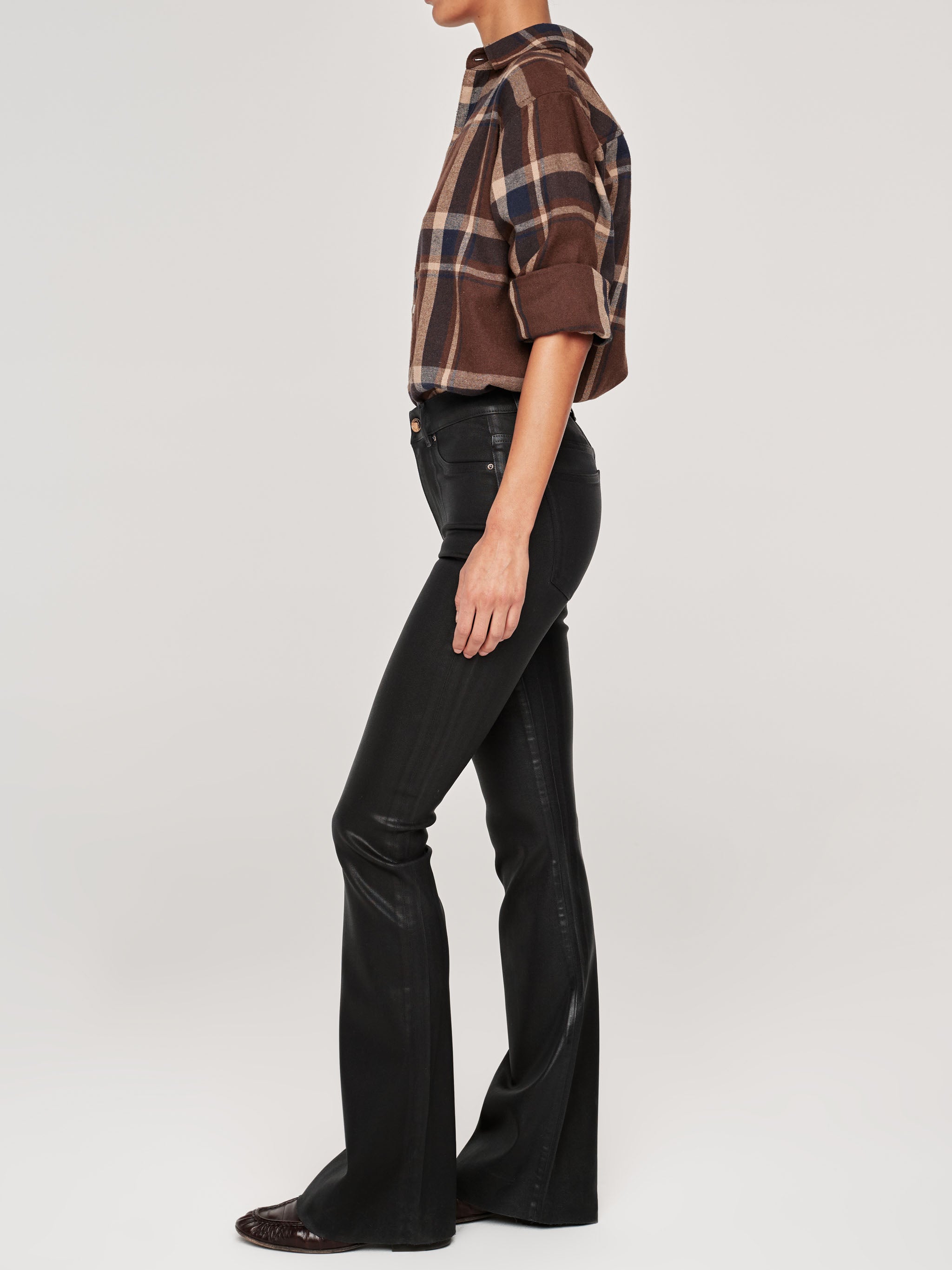 Thelma Shirt | Brown Plaid