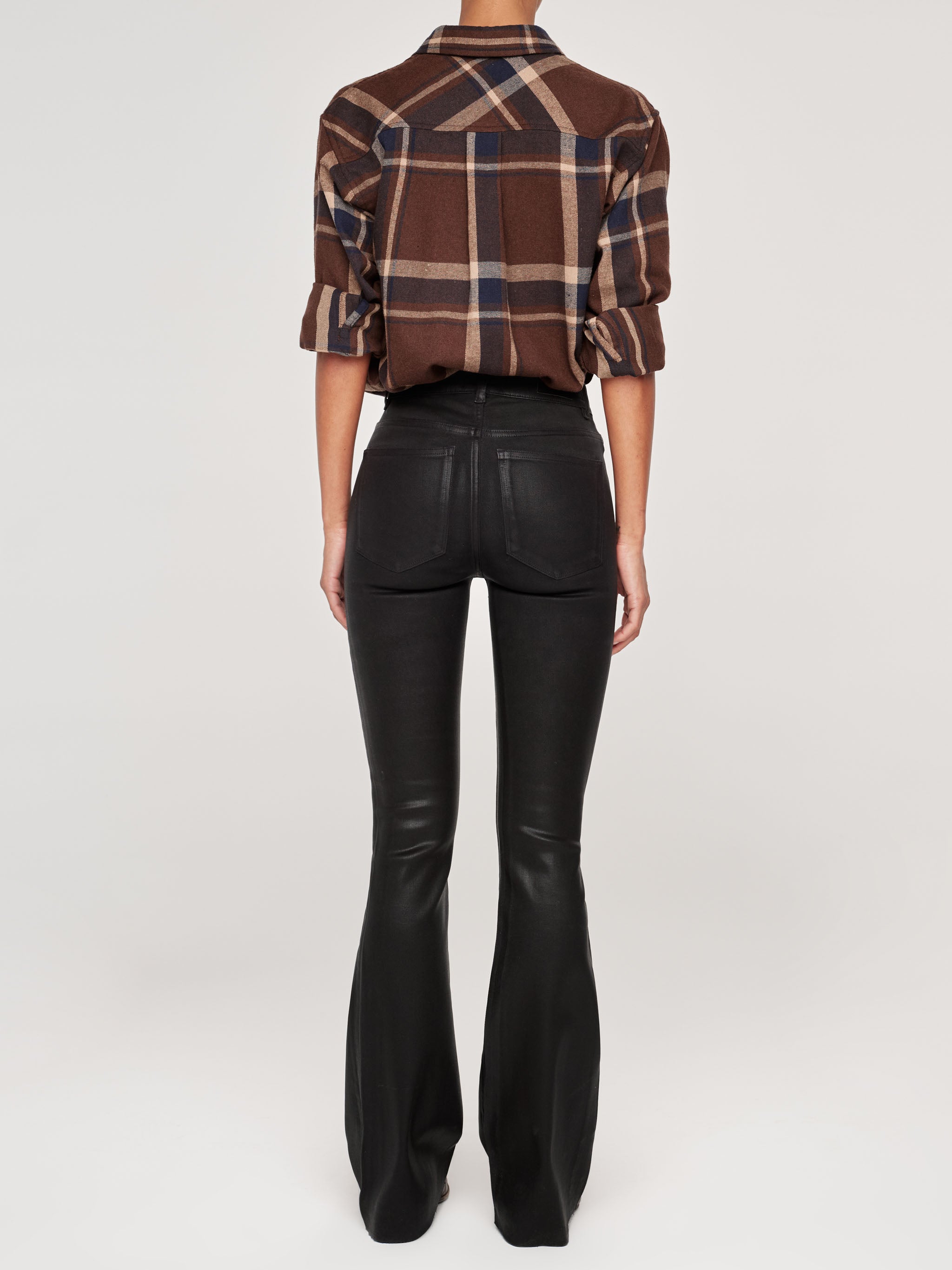 Thelma Shirt | Brown Plaid