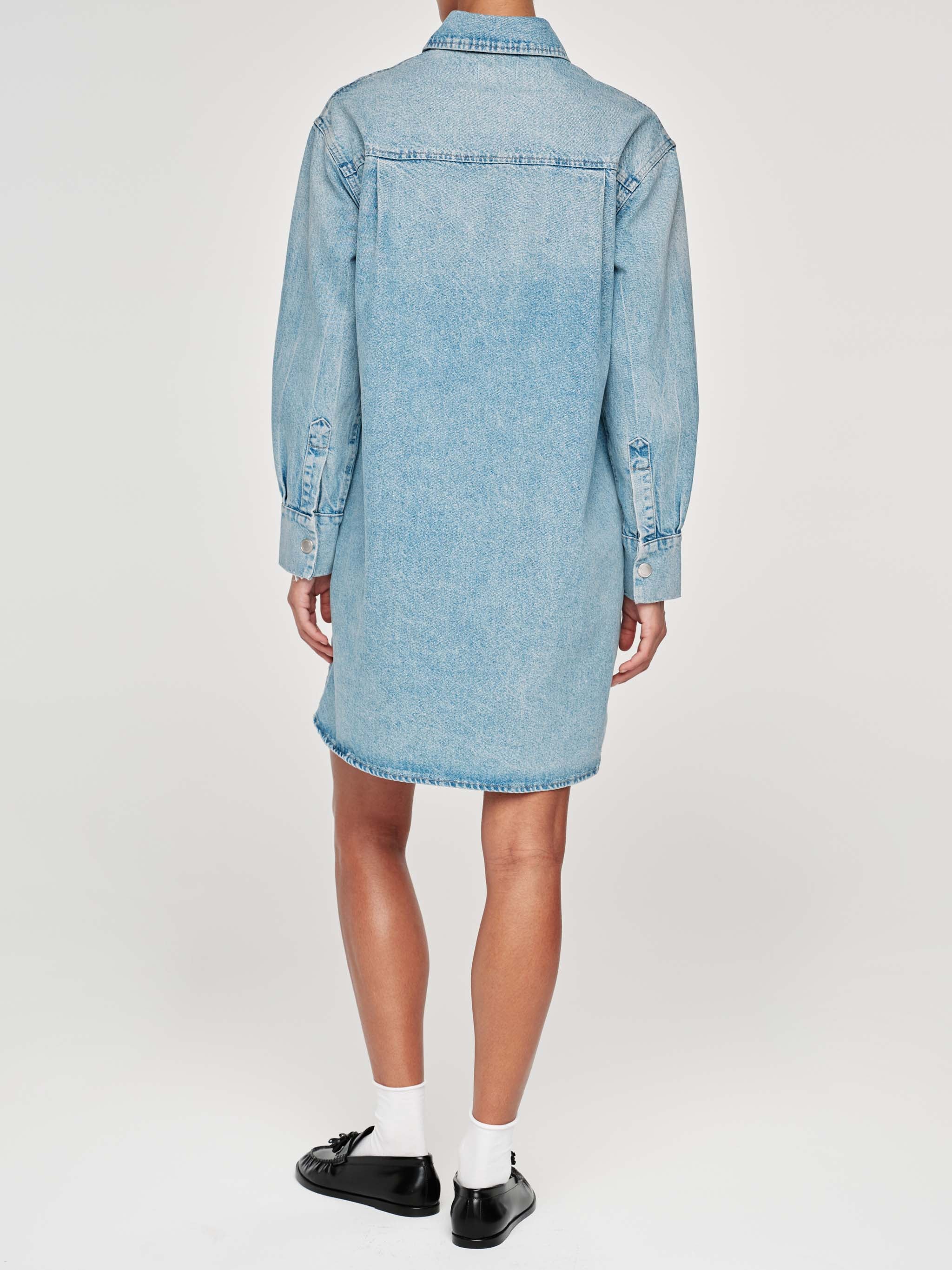 Faye Shirt Dress | Aged Mid