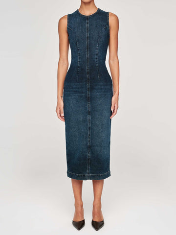 Esme Denim Dress Midi | Cromer