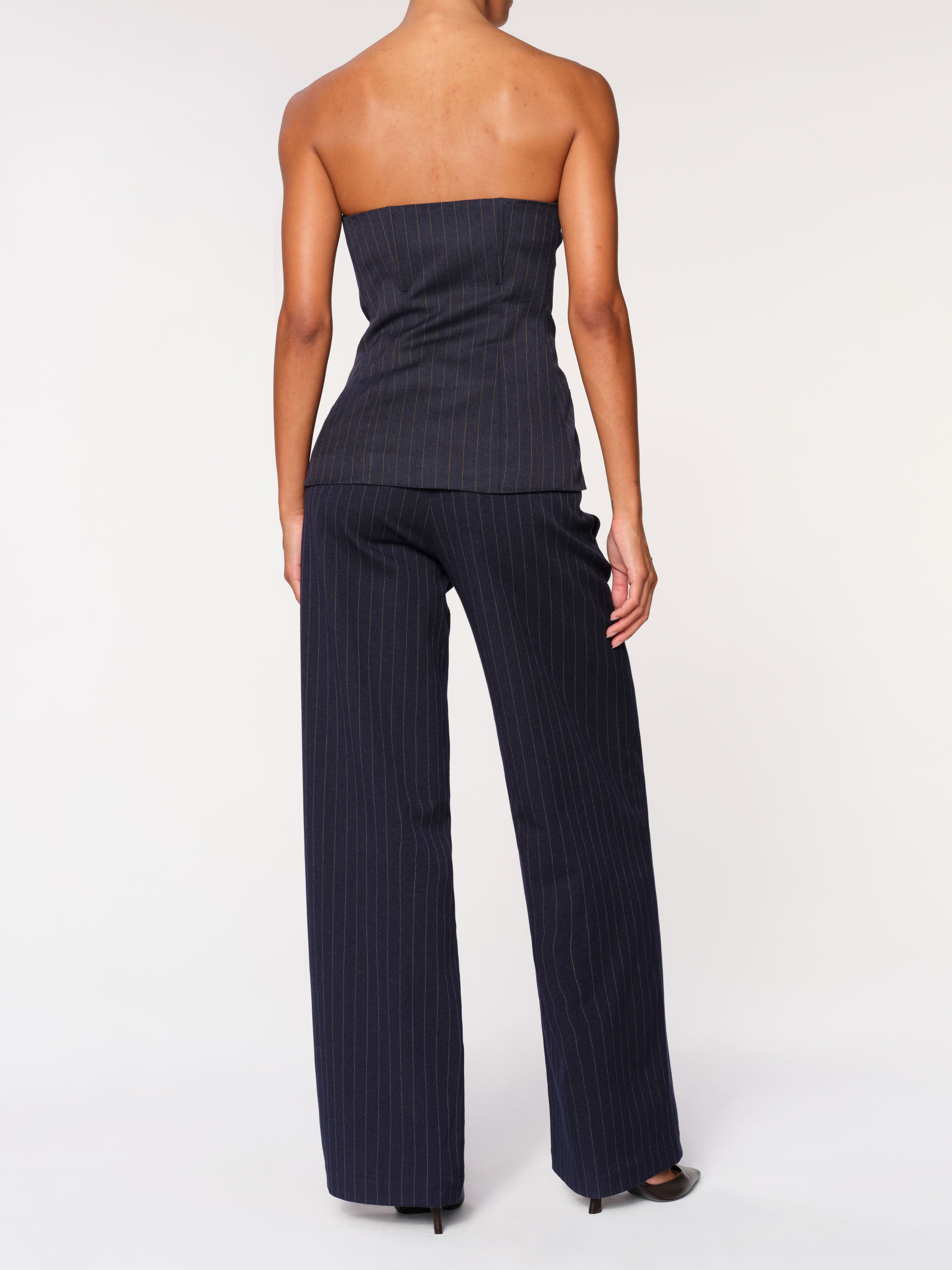 Bustier | Pinstripe