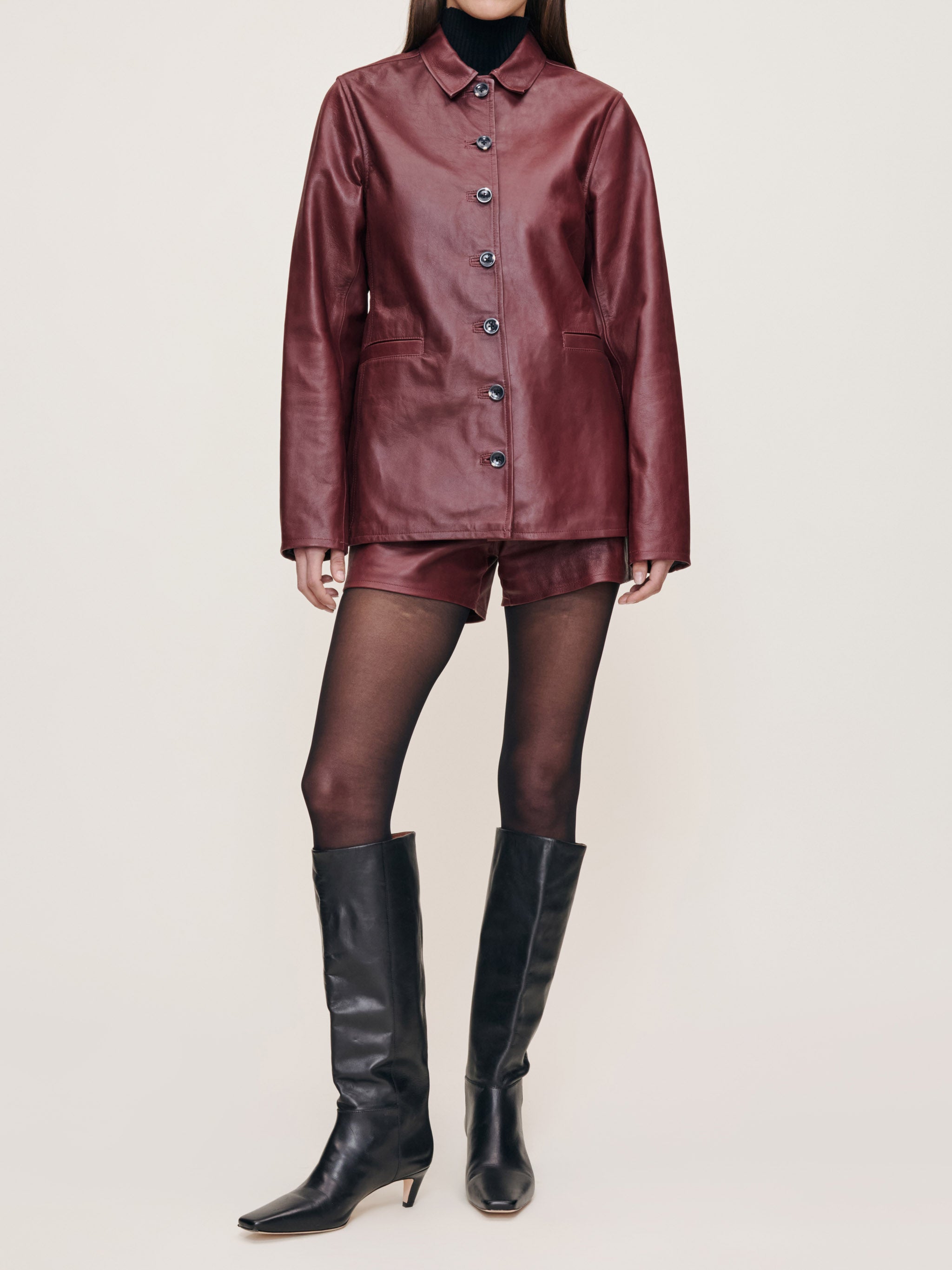 Harloe Jacket | Saffron Leather