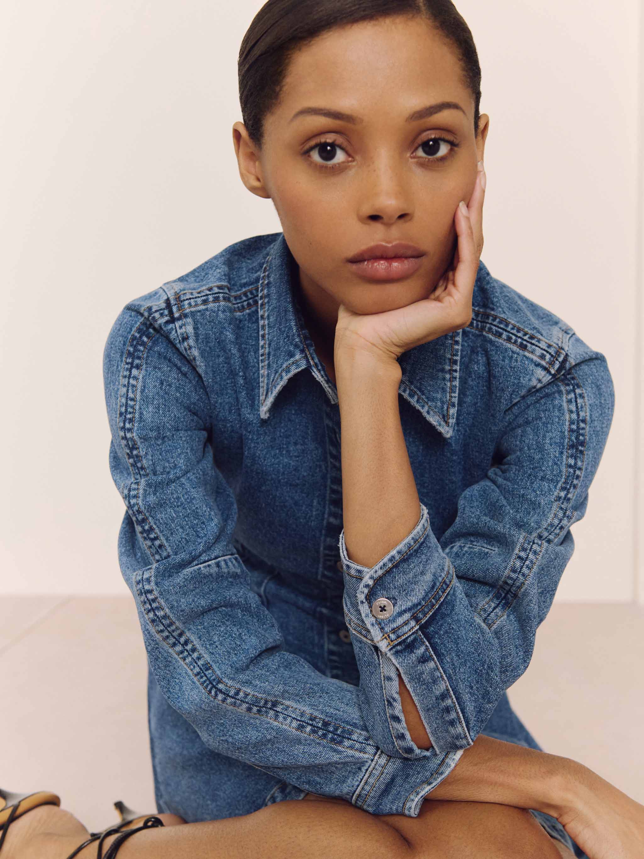 Joice Dress Long Sleeve Mini | Date Night