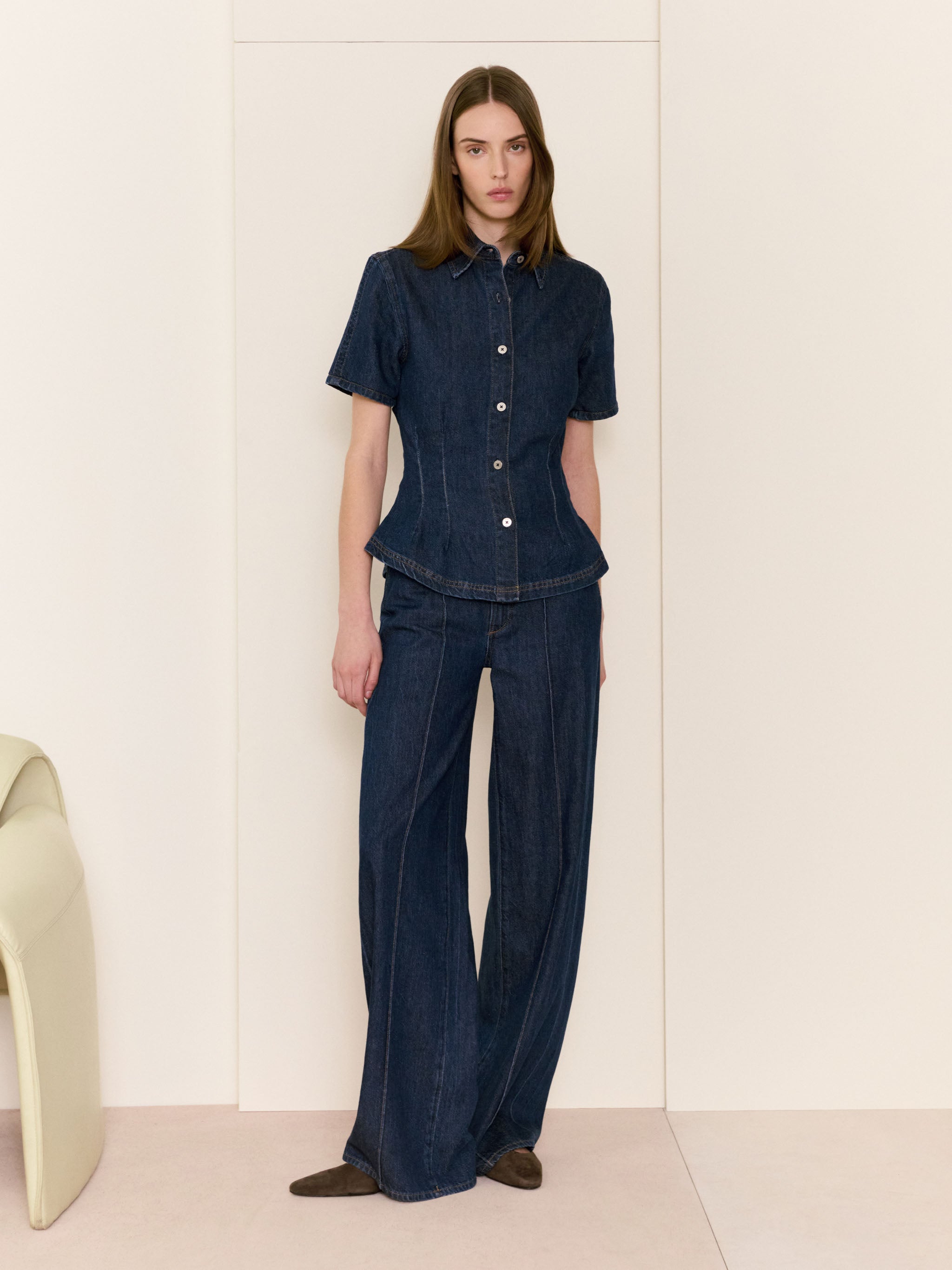 Hepburn Wide Leg High Rise 32