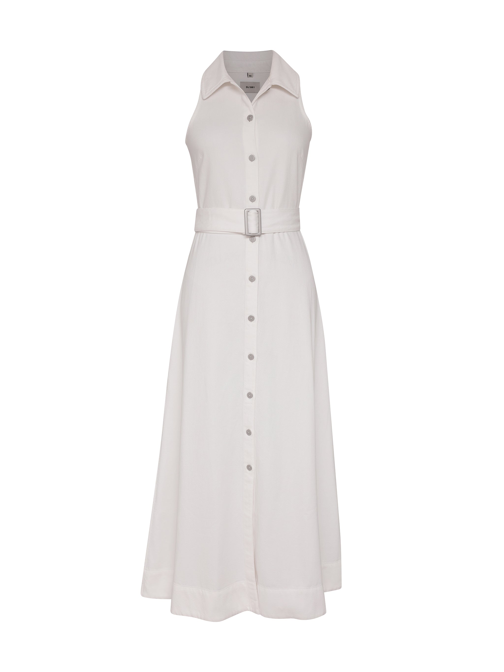 Helena Dress Midi | White