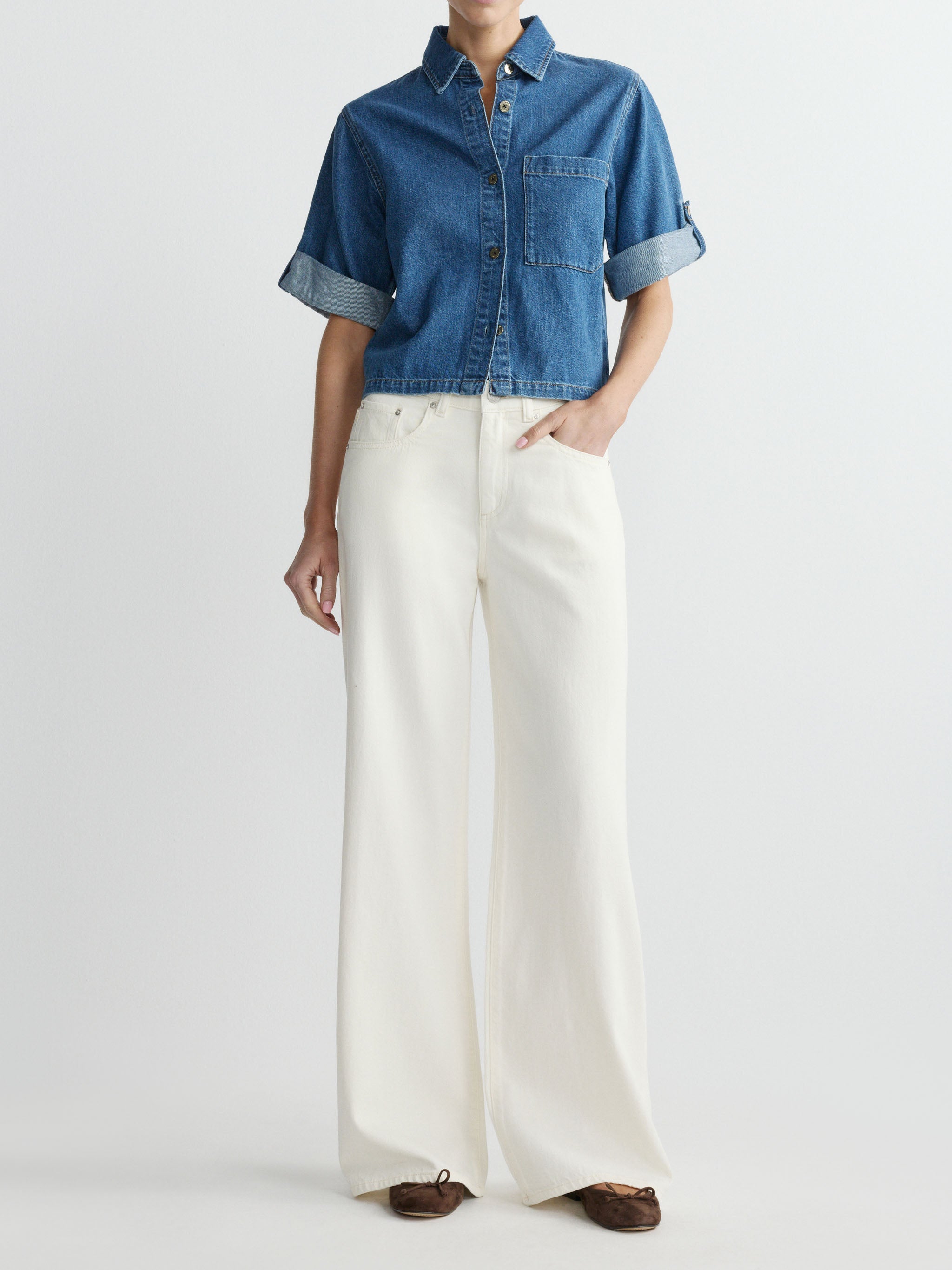 Montauk Shirt Cuffed Sleeve | North Beach