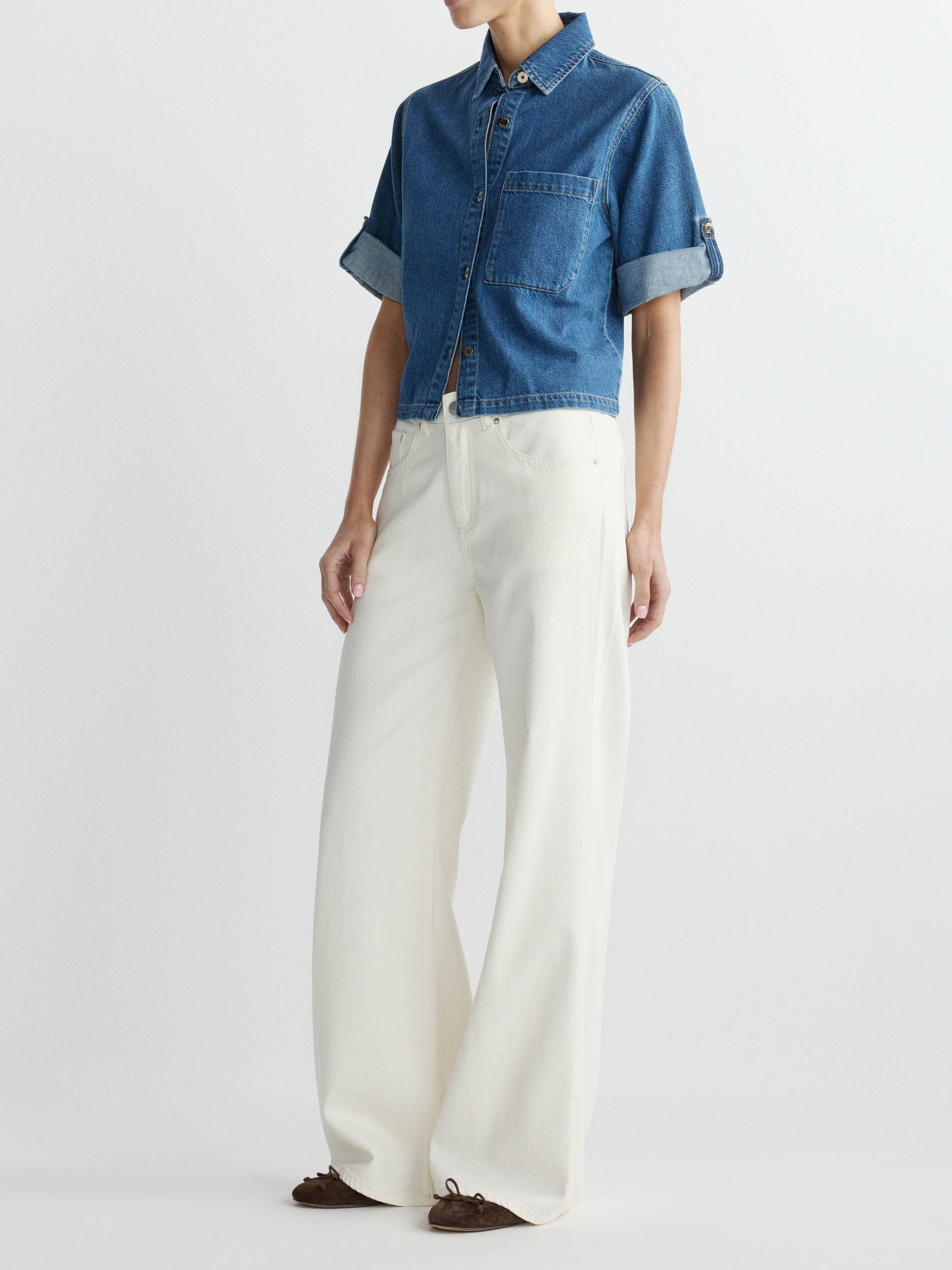 Montauk Shirt Cuffed Sleeve | North Beach