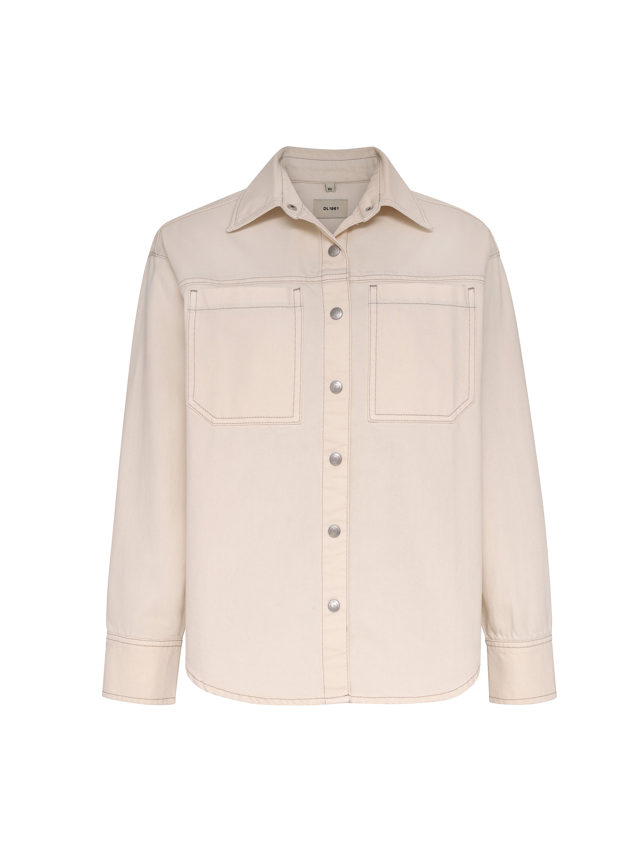 Addison Overshirt | Ecru