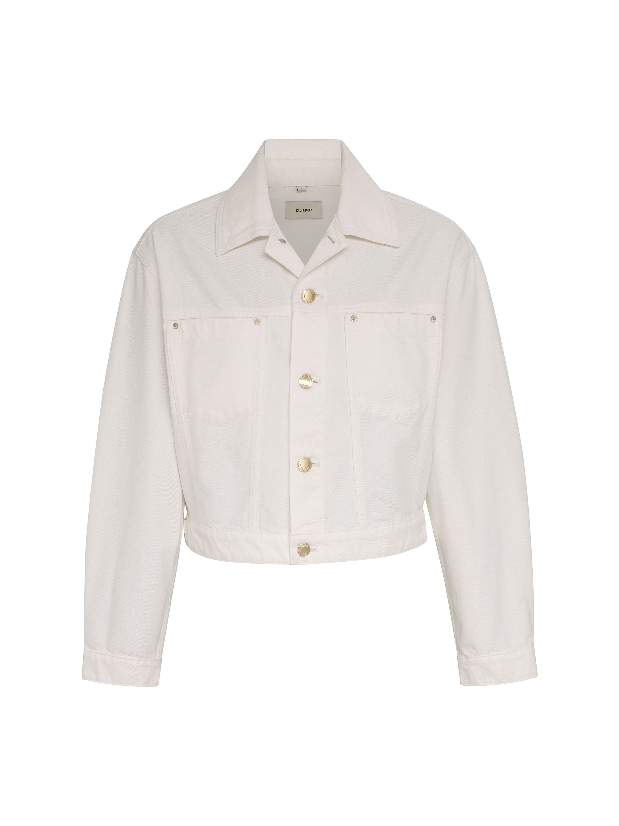 Jamie Denim Jacket | White