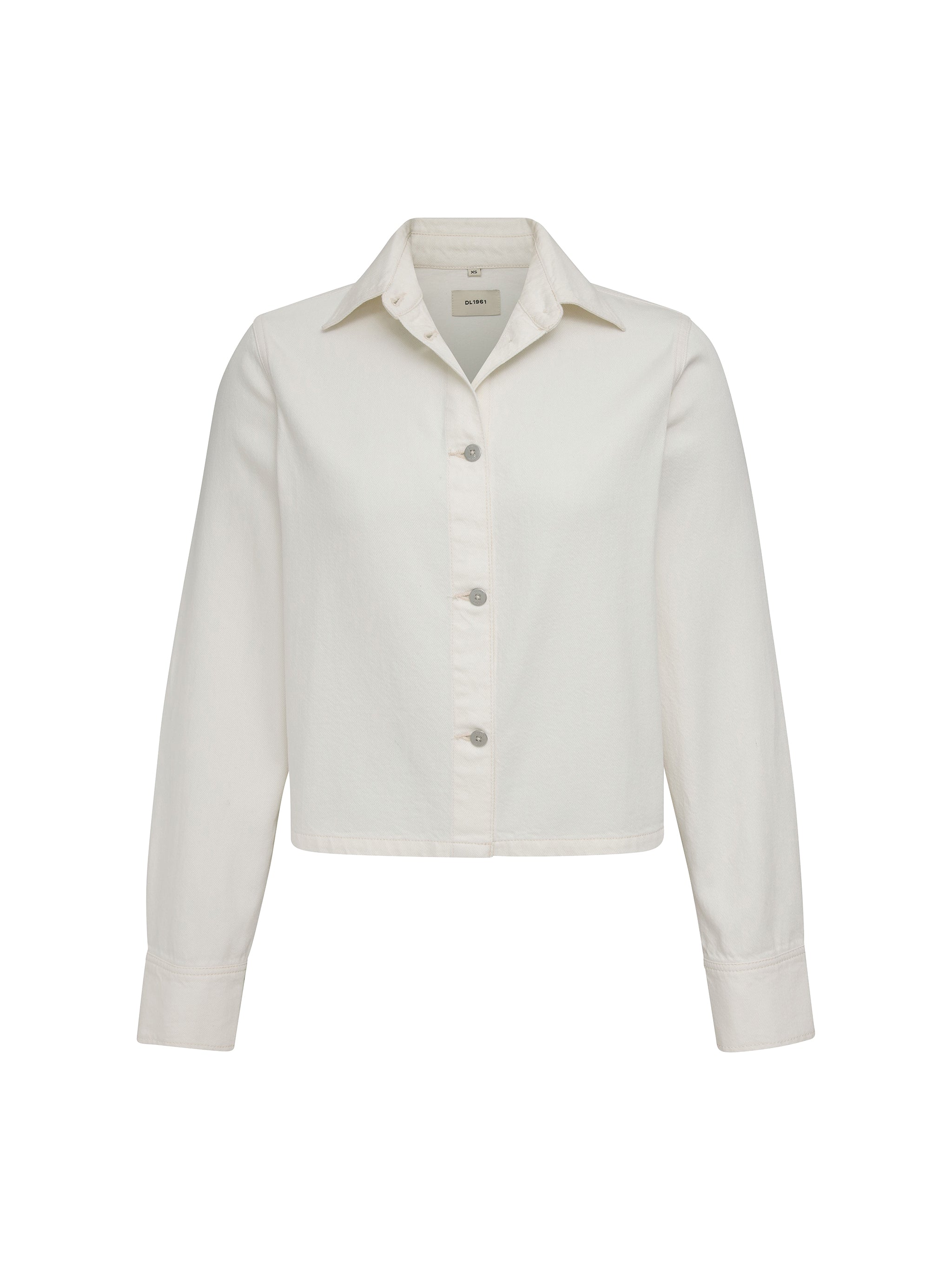 Montauk Long Sleeve Denim Shirt | Eggshell