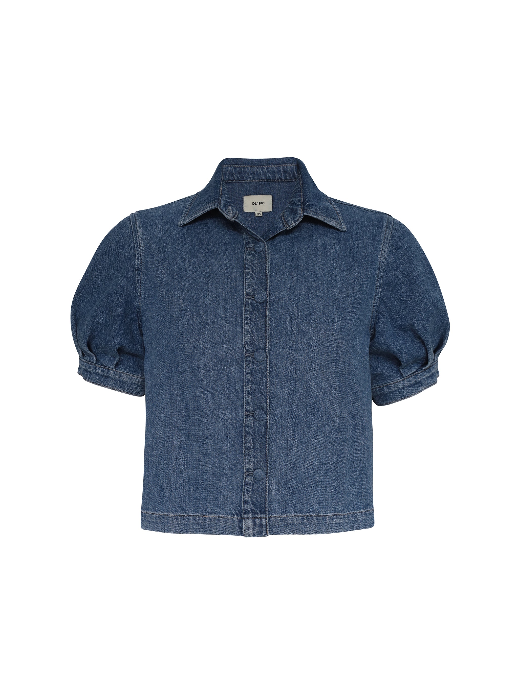Montauk Shirt Puffed Sleeve | Terra Blues
