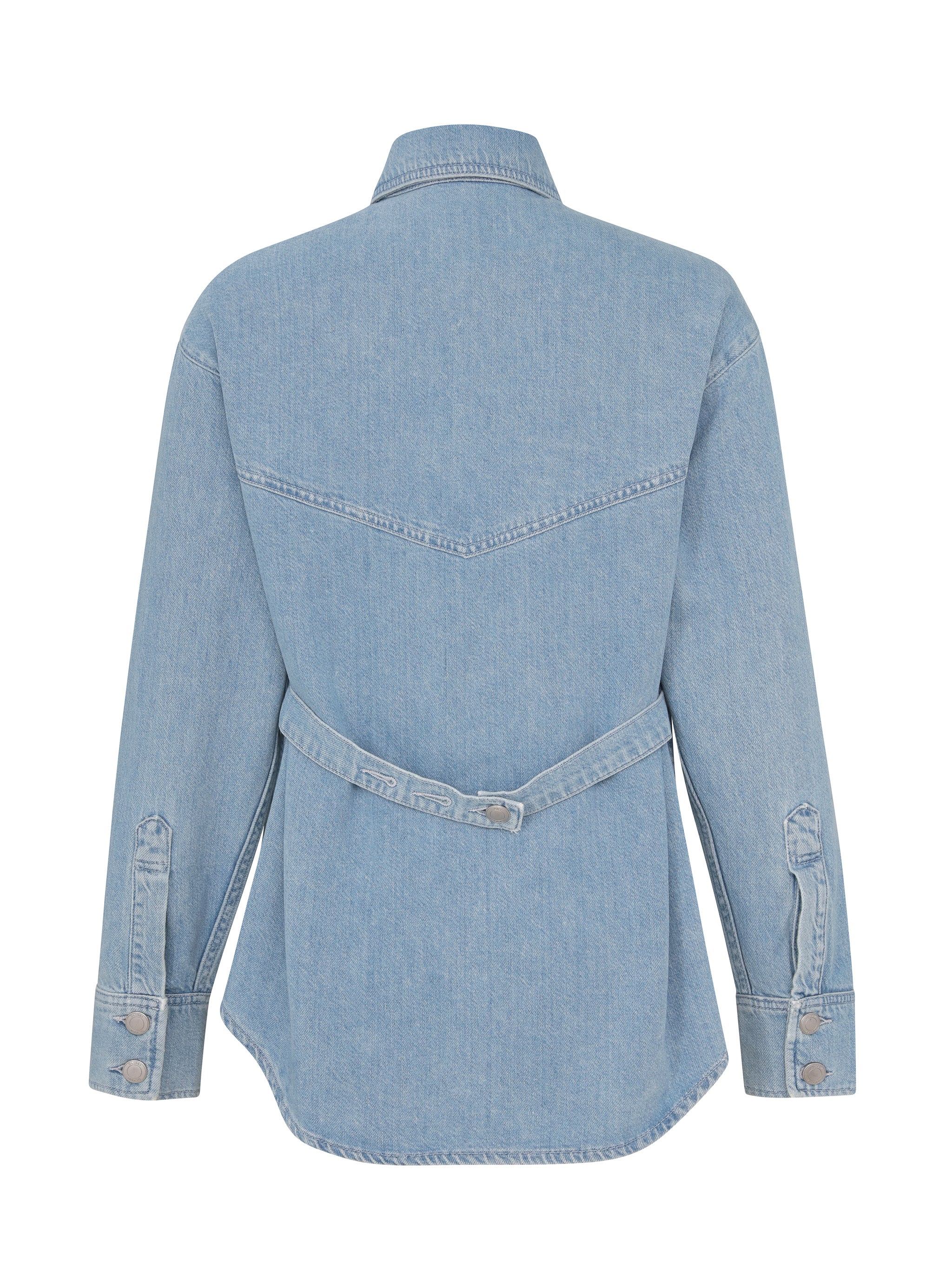 DL1961 x Bumpsuit Addison Overshirt | Beachfront Aura