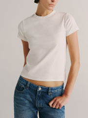 Shrunken Tee | White