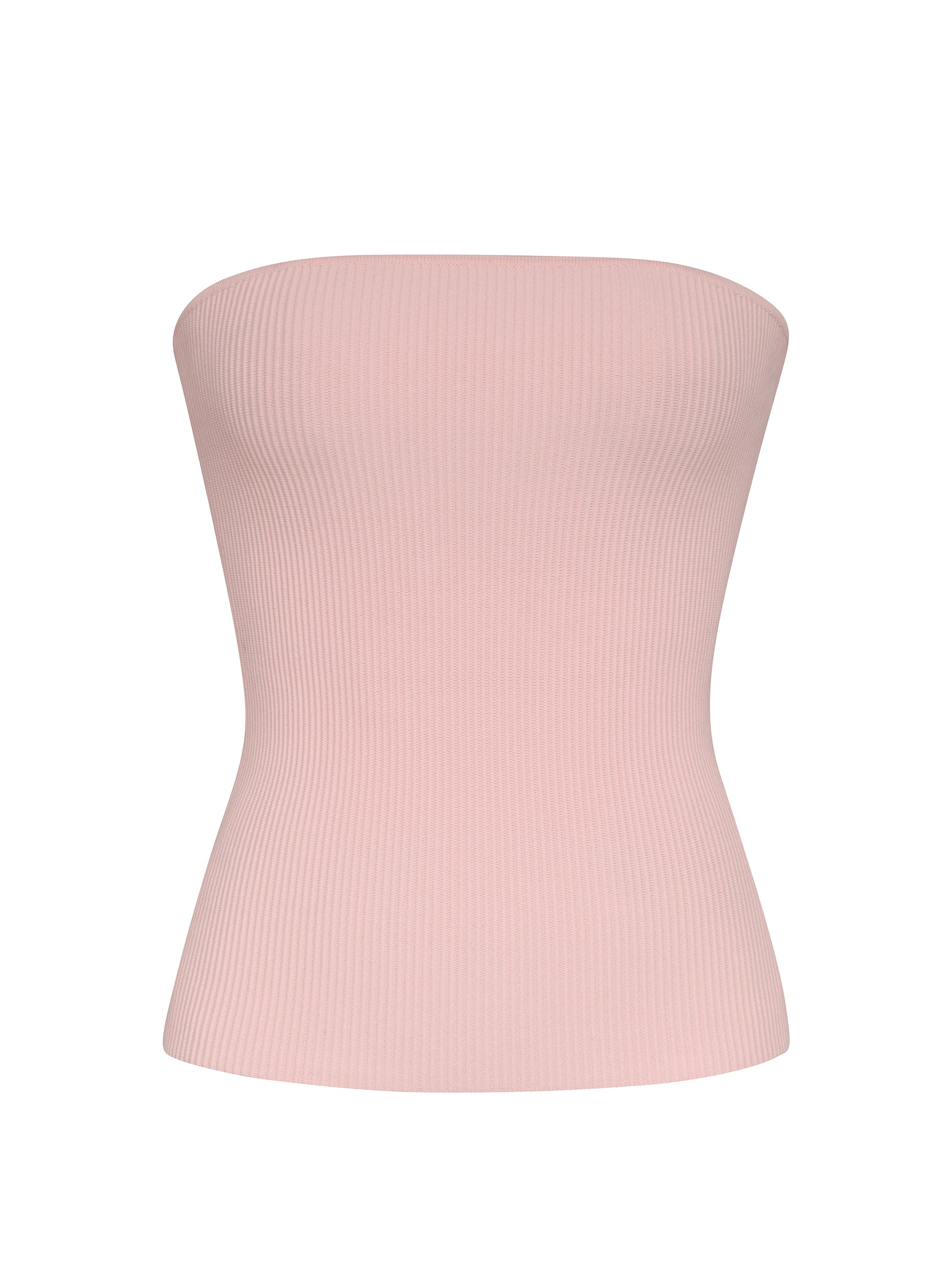 Tube Top Instasculpt™ Rib | Pale Pink