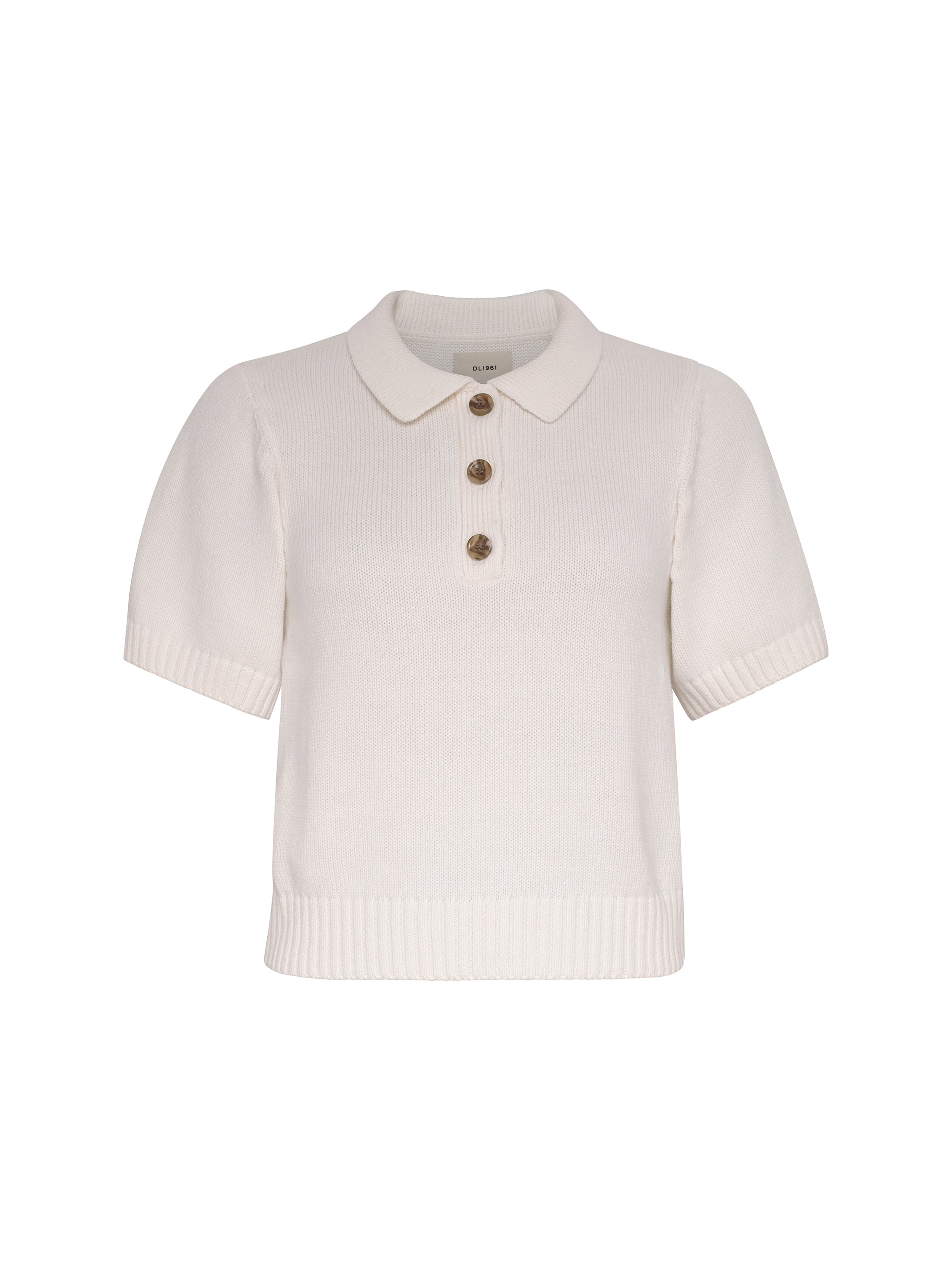 May Polo Short Sleeve | White