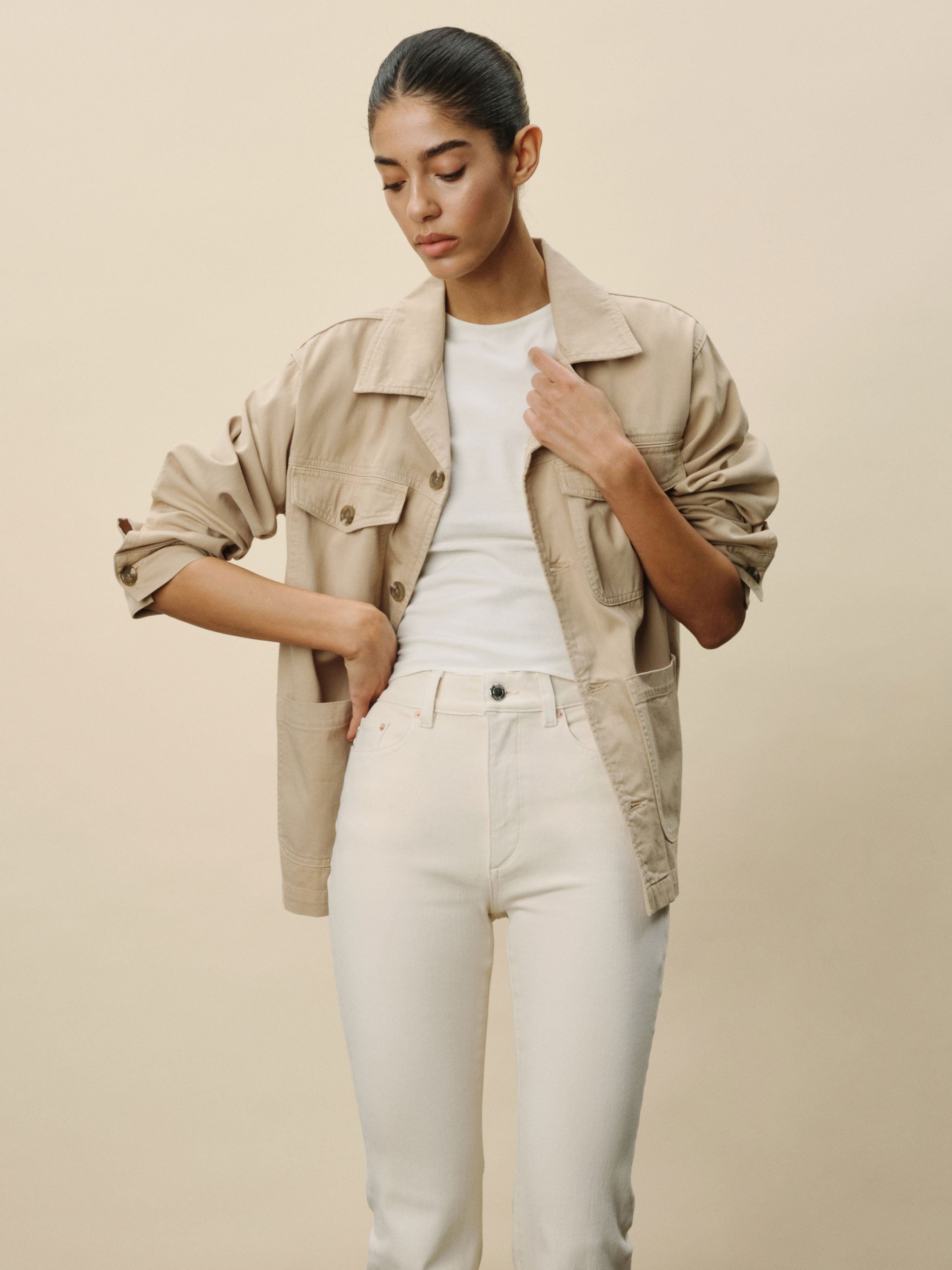 Montauk Jacket | Almond