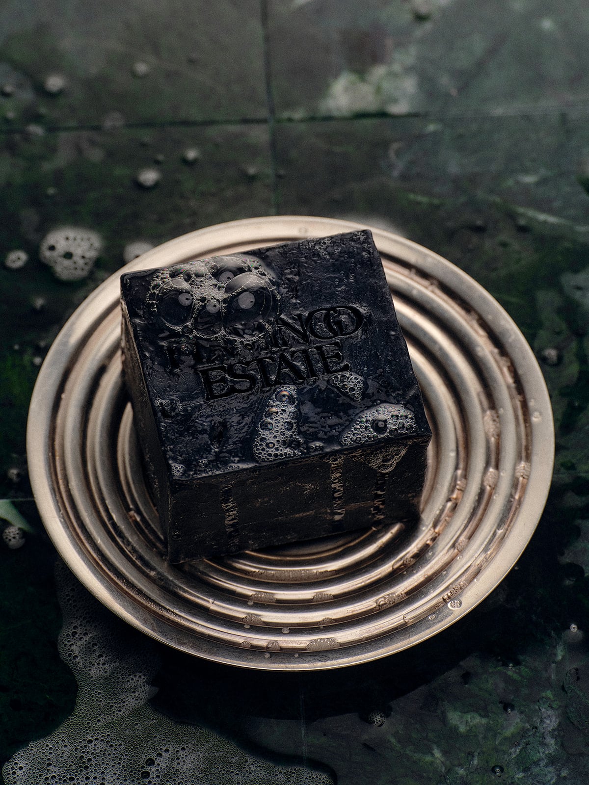 Flamingo Estate Lavender Activated Charcoal Soap Brick