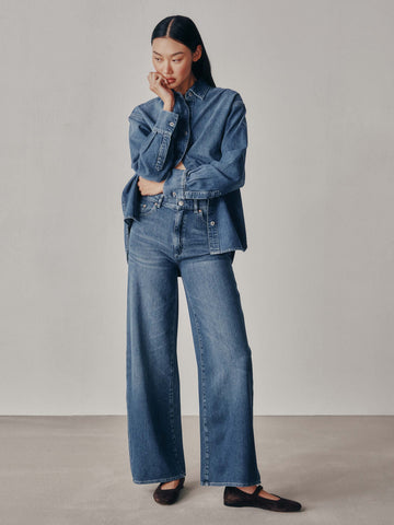 Hepburn Wide Leg High Rise 32