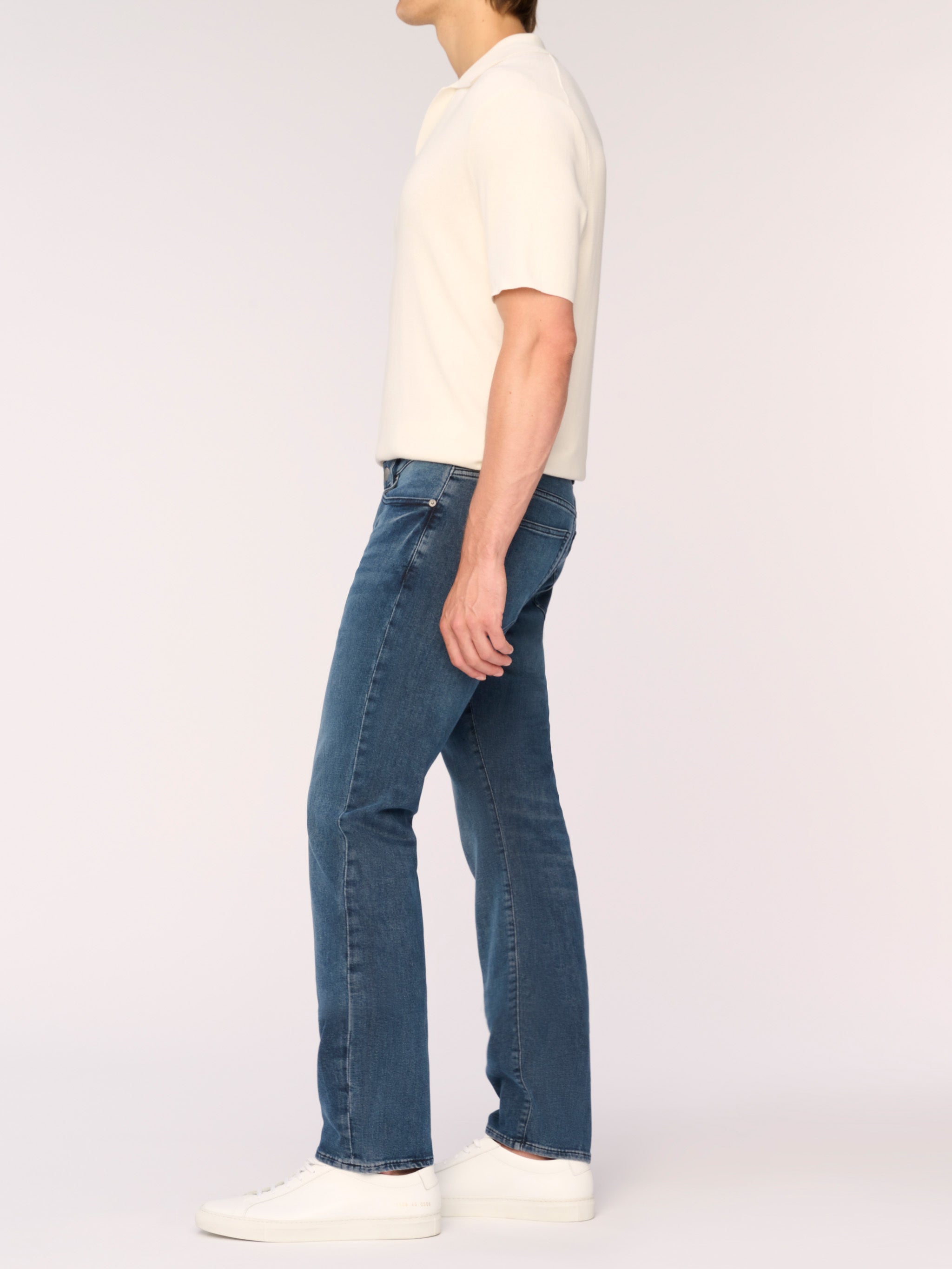 Russell Slim Straight Jeans | Riverside (Dark Indigo)