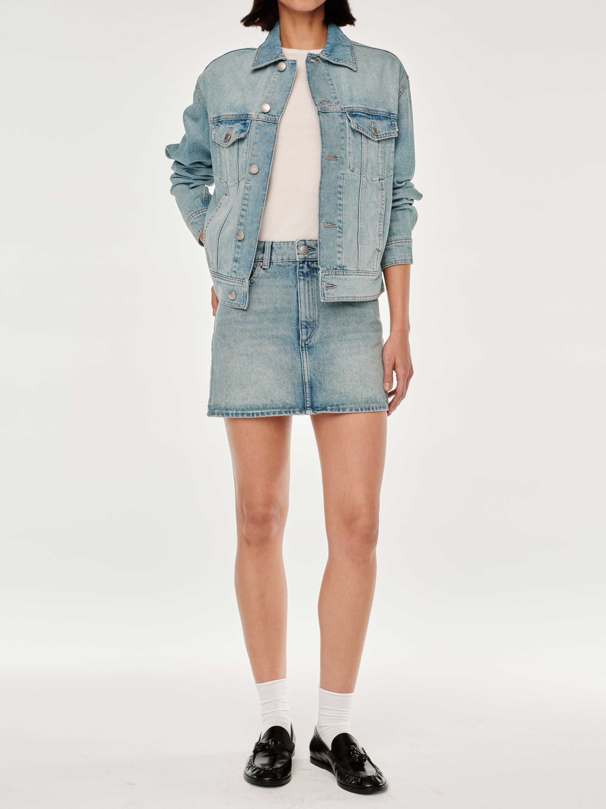 Alma Denim Skirt Mini | Daydream