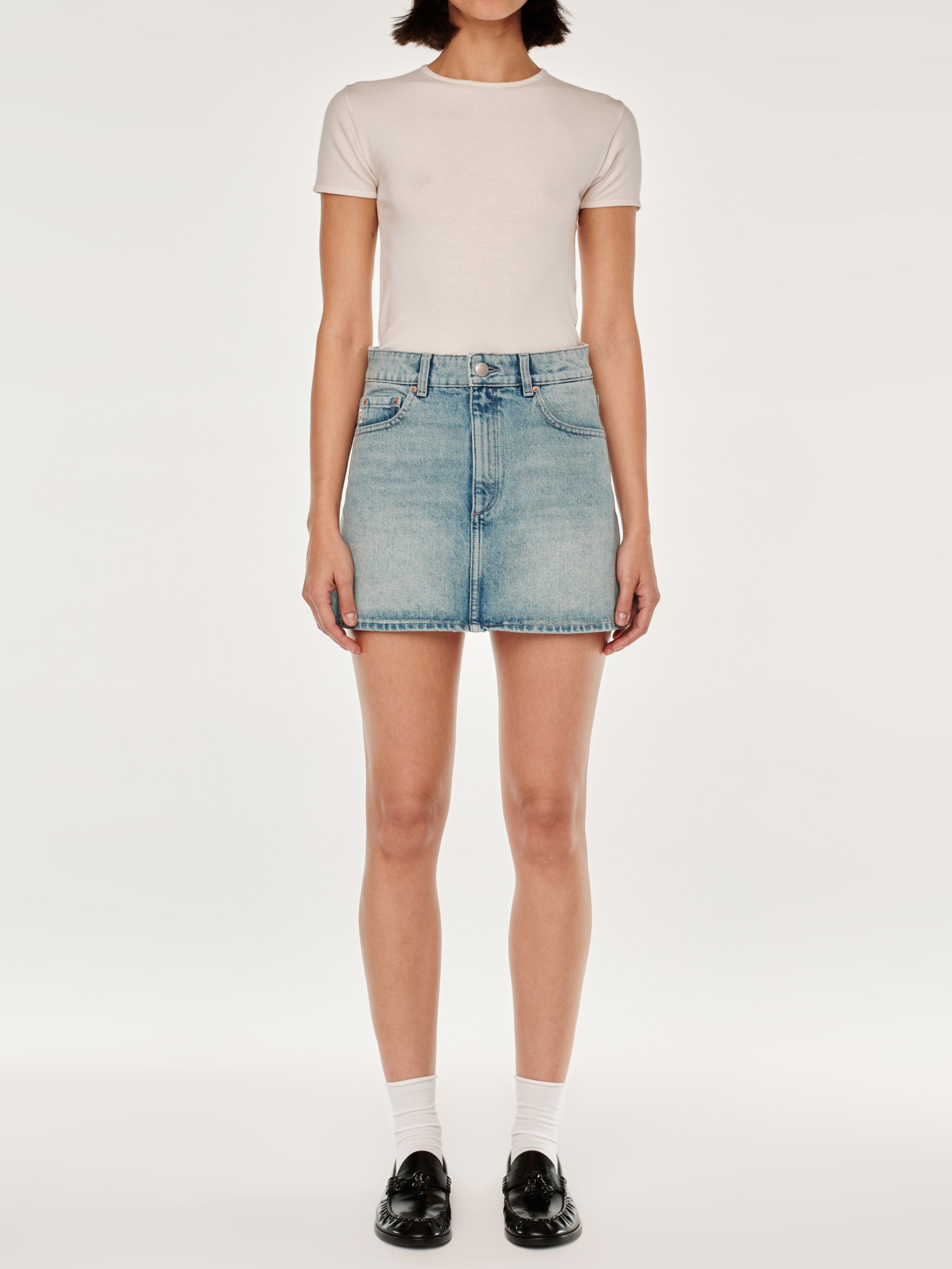 Alma Denim Skirt Mini | Daydream