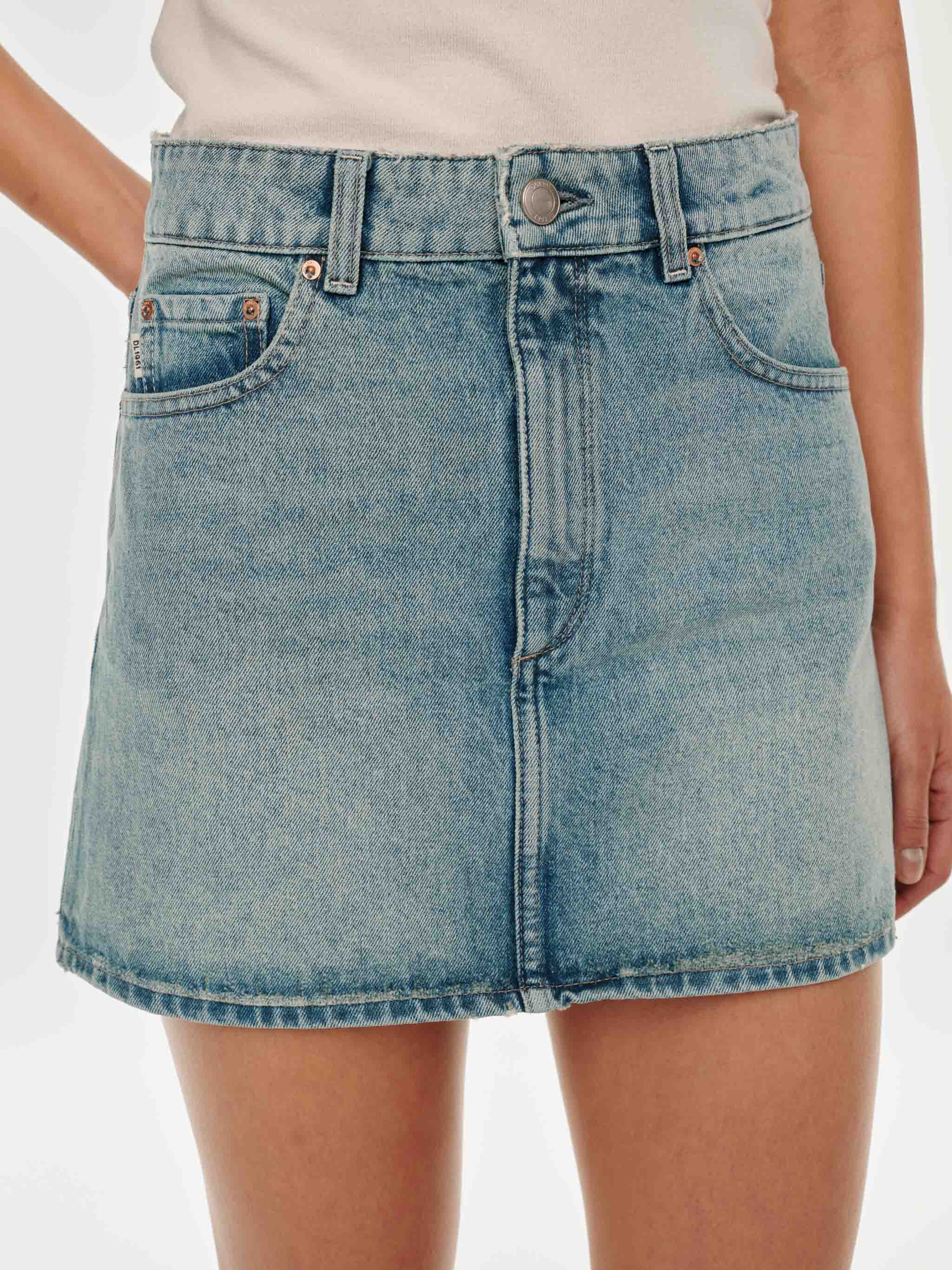 Alma Denim Skirt Mini | Daydream