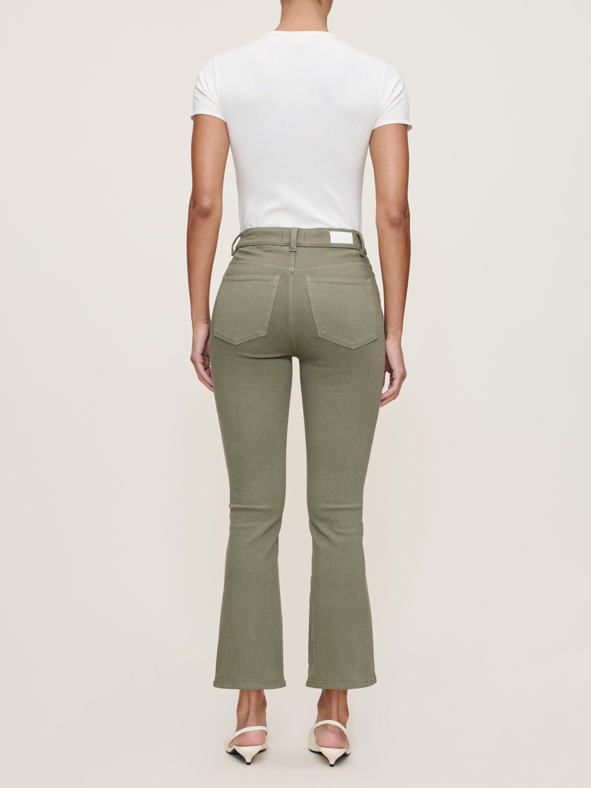 Bridget Boot High Rise Instasculpt™ Crop Jeans | Fern