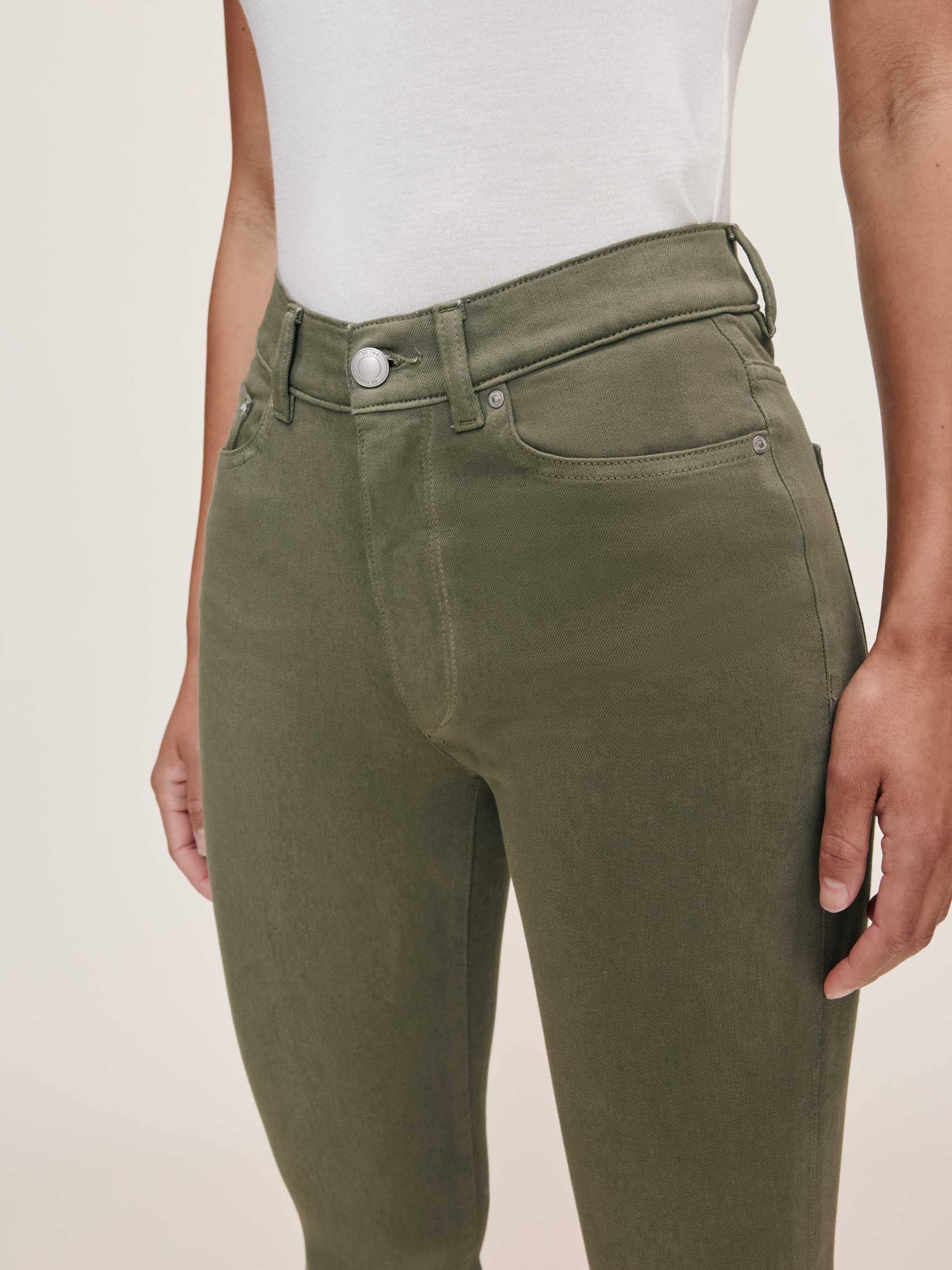 Bridget Boot High Rise Instasculpt™ Crop Jeans | Fern