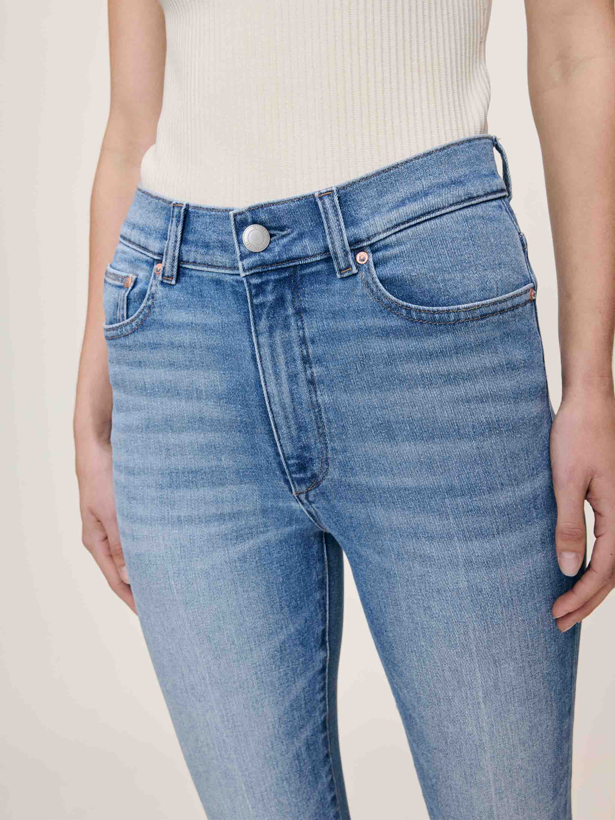 Bridget Boot High Rise Instasculpt™ Crop Jeans | Spring Creek