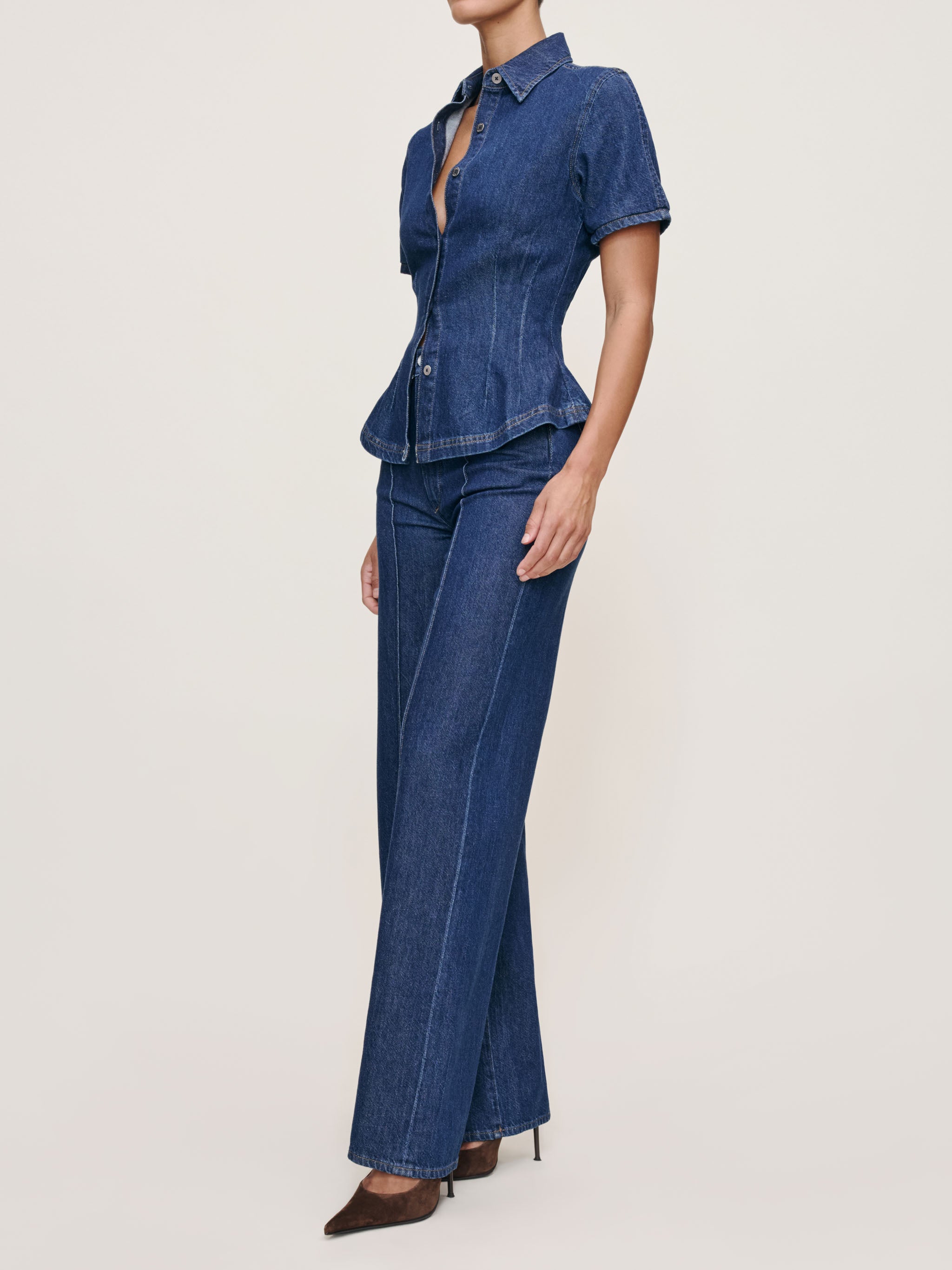 Hepburn Wide Leg High Rise 32