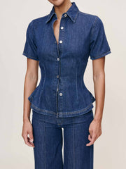 Joice Shirt Short Sleeve | Inkwell