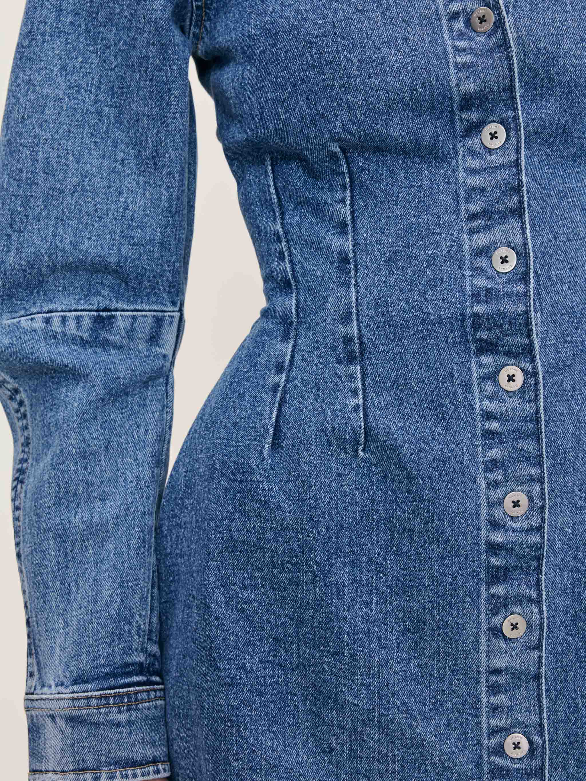 Joice Dress Long Sleeve Mini | Date Night | DL1961 Premium Denim Joice Dress Long Sleeve Mini | Date Night | DL1961 Premium Denim