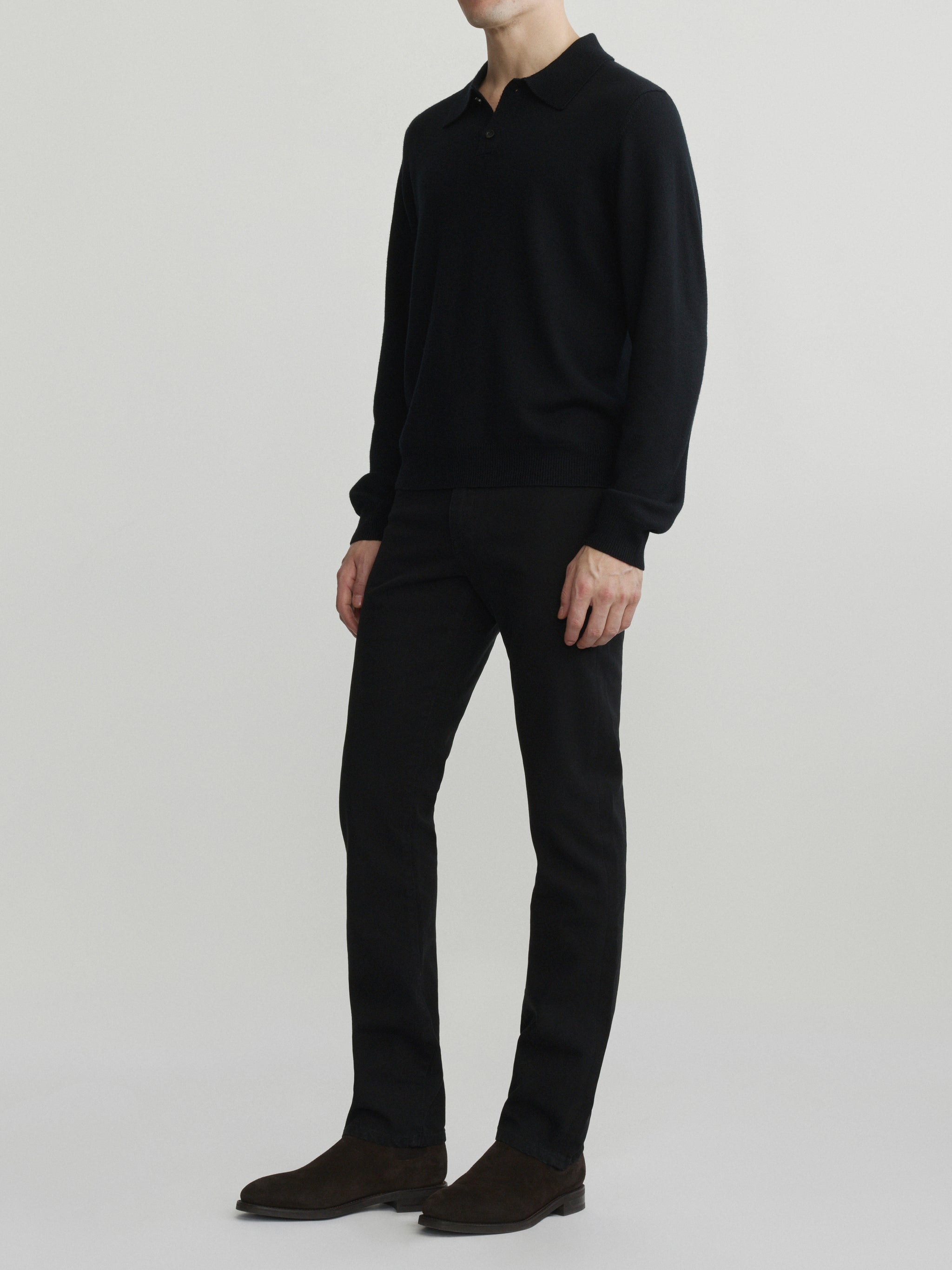 Russell Slim Straight Jeans | Black