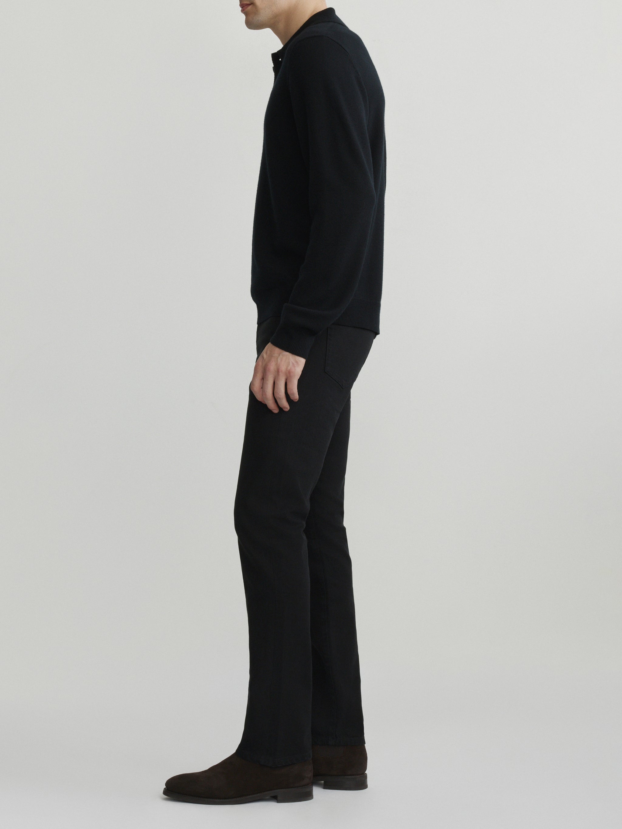 Russell Slim Straight Jeans | Black
