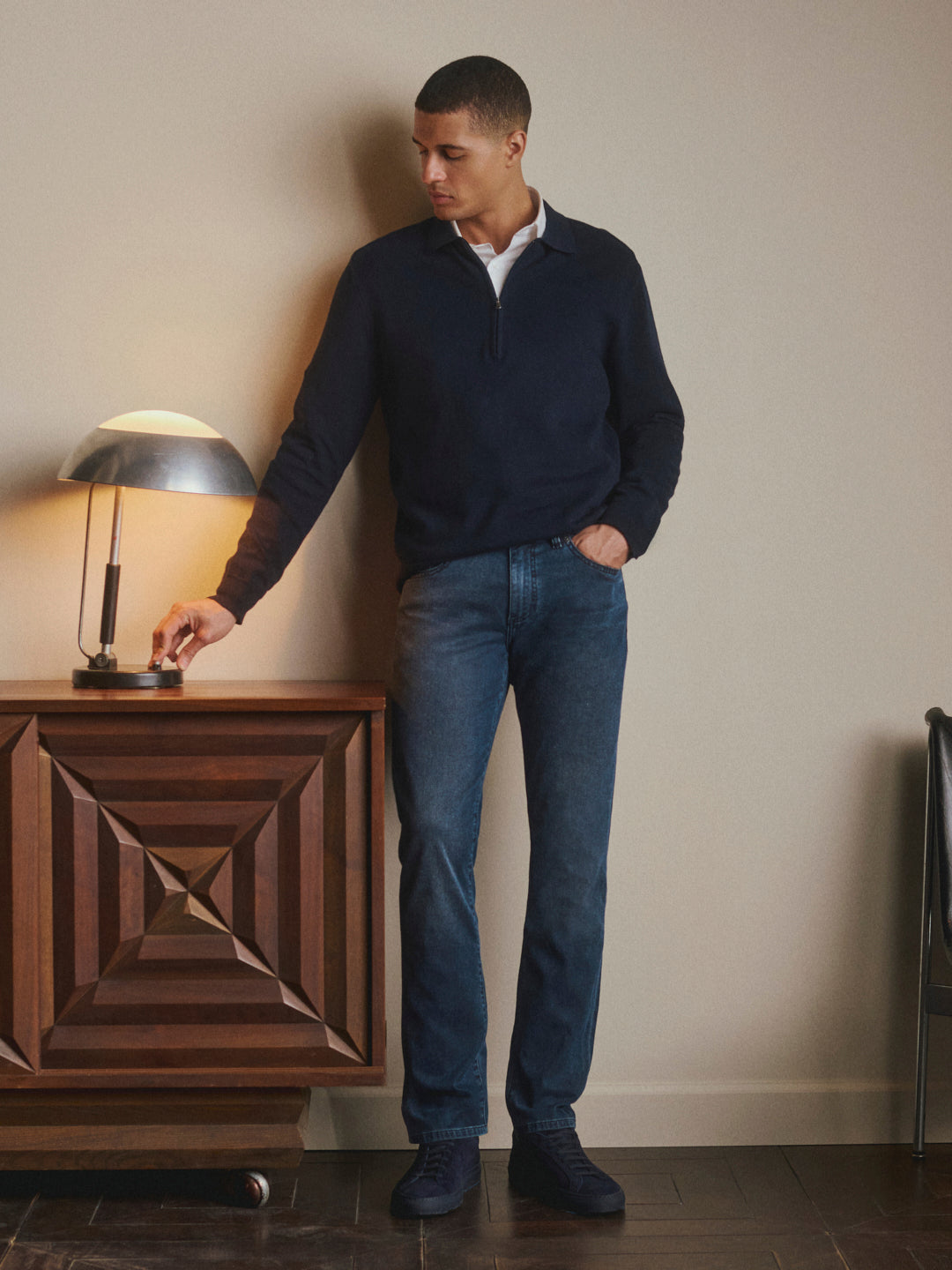 Editorial FALL 2026 — Nick Slim Jeans Cold Forge