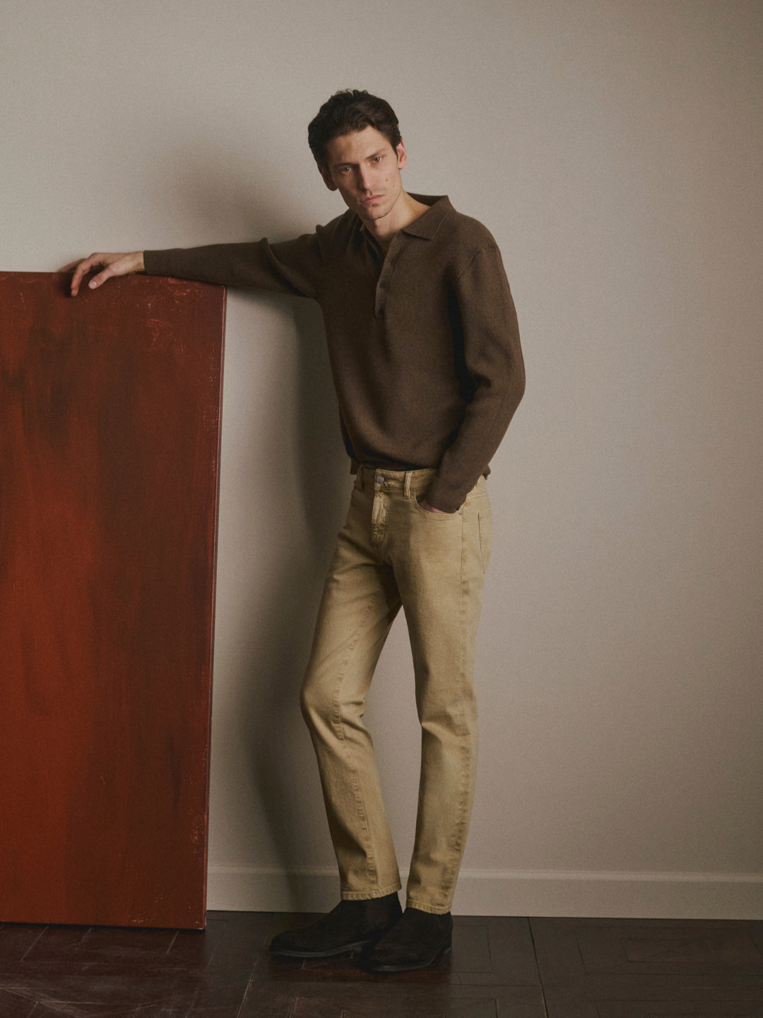 Editorial FALL 2026 — Nick Slim Jeans Dune