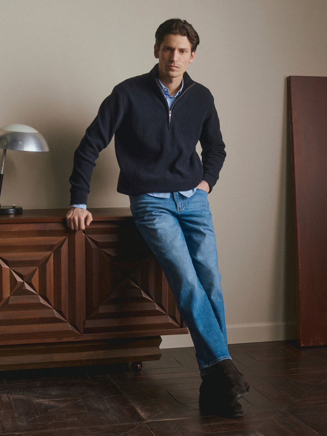 Editorial FALL 2026 — Chris Modern Straight Stonecut