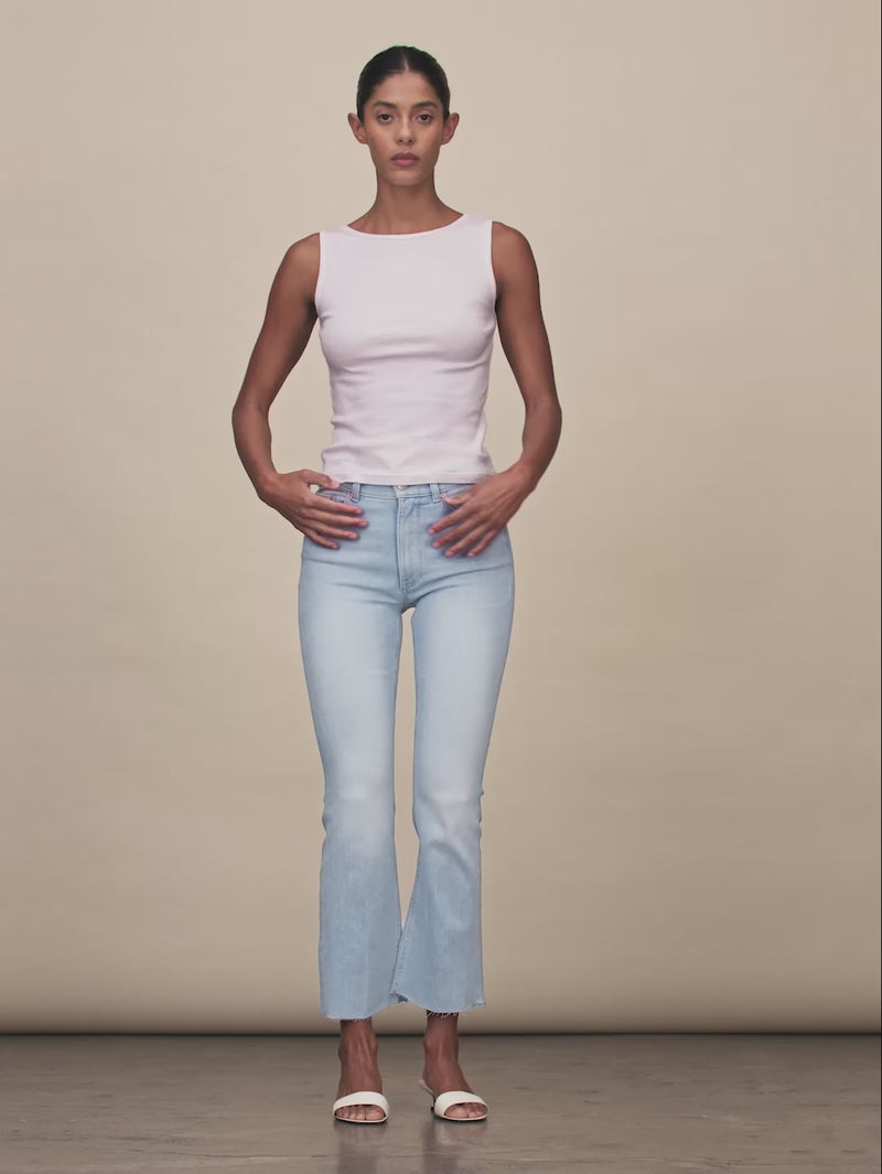women's bootcut blue jean